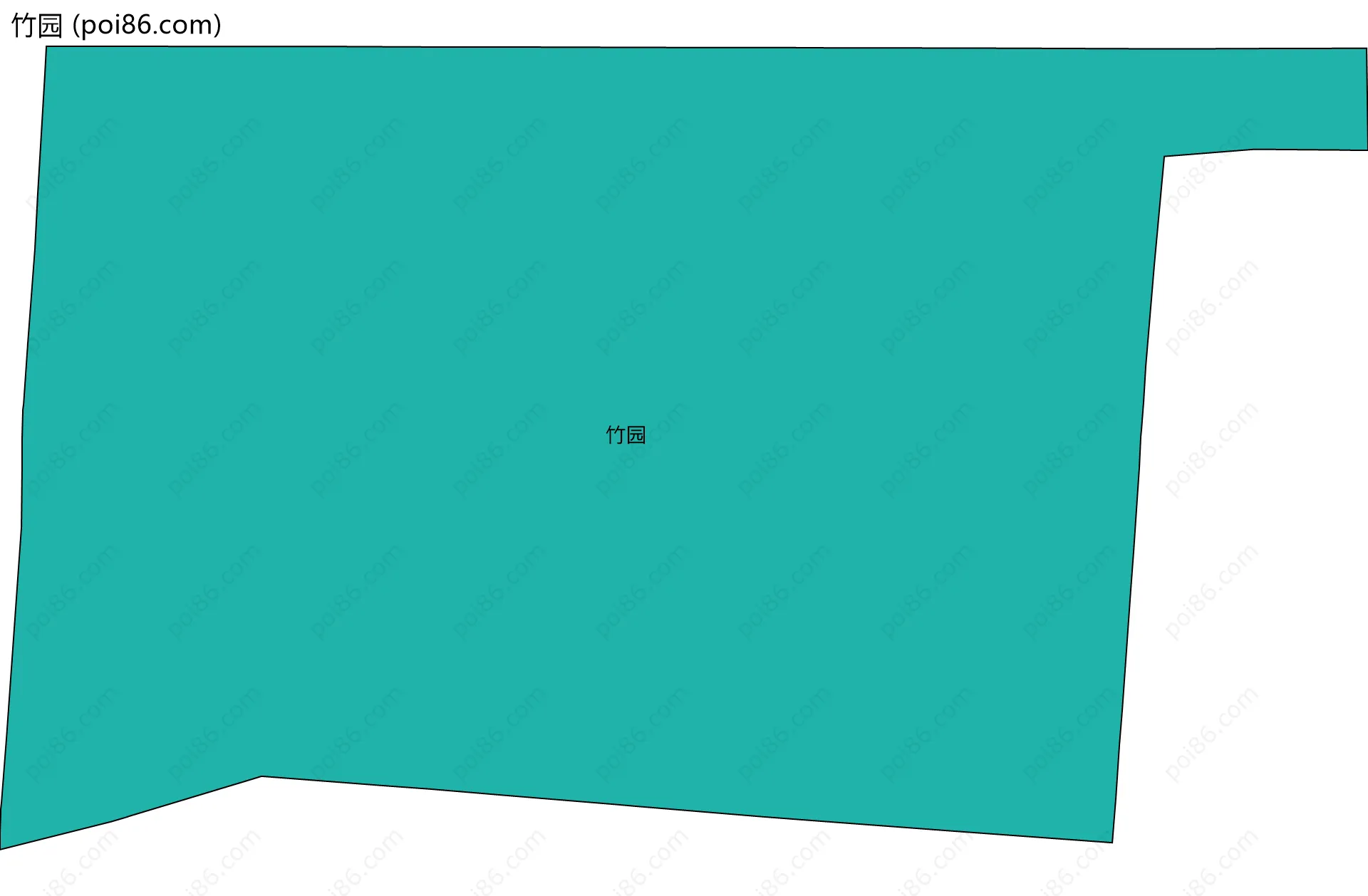 竹园边界地图