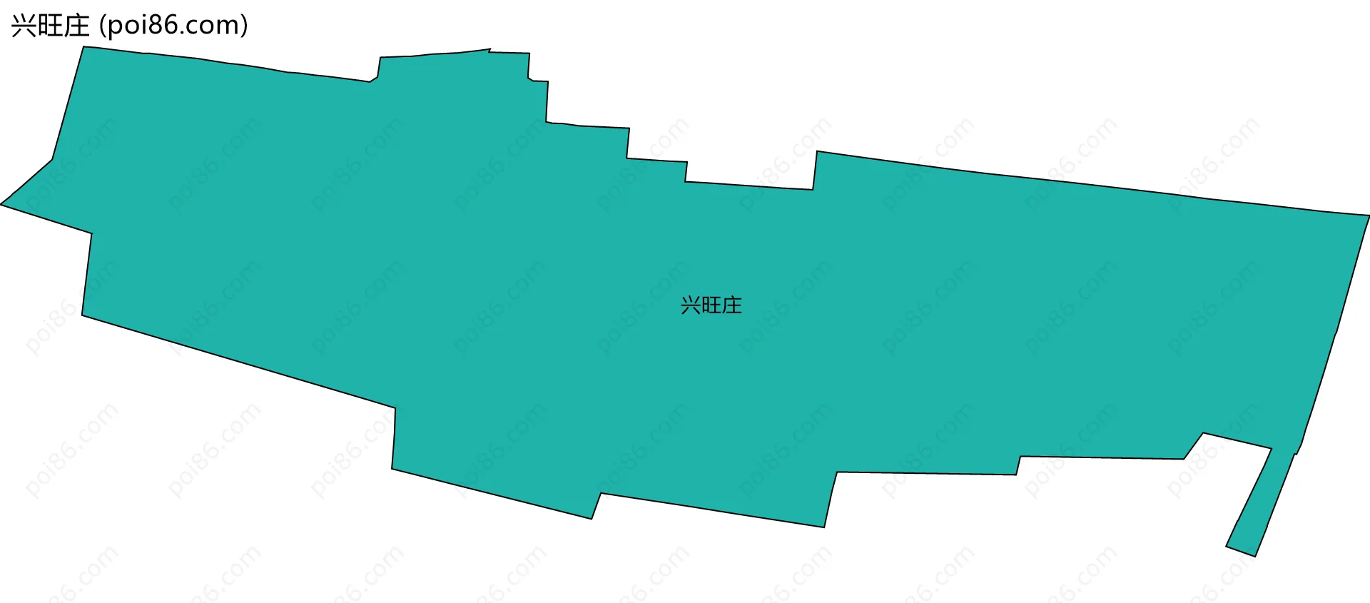 兴旺庄边界地图