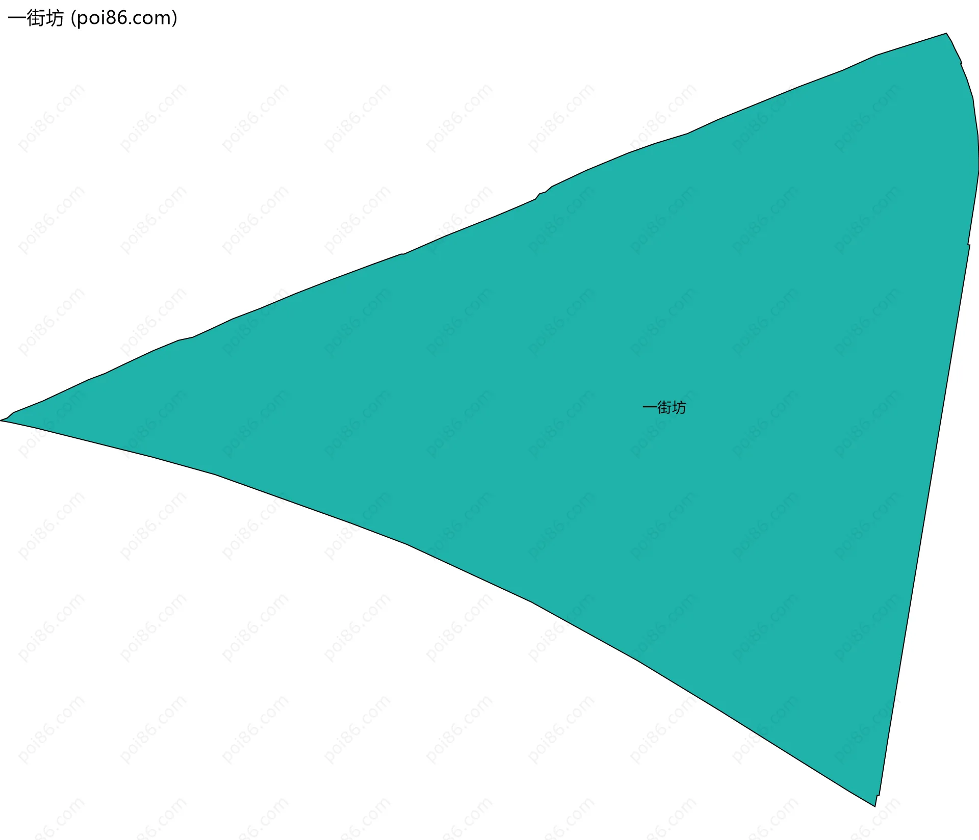 一街坊边界地图