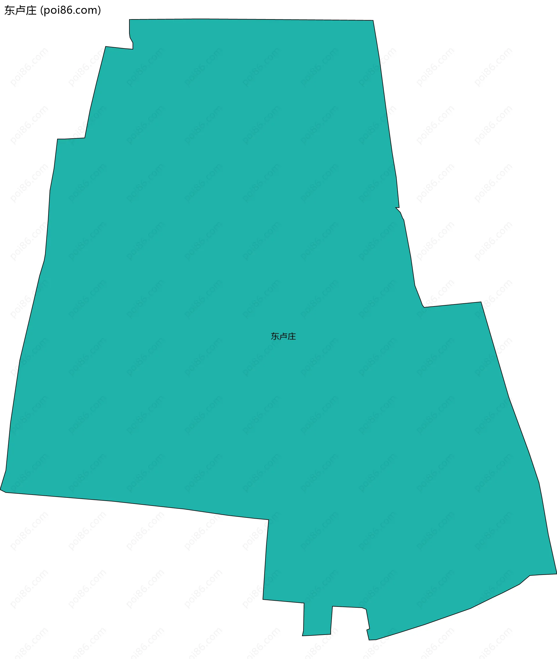 东卢庄边界地图