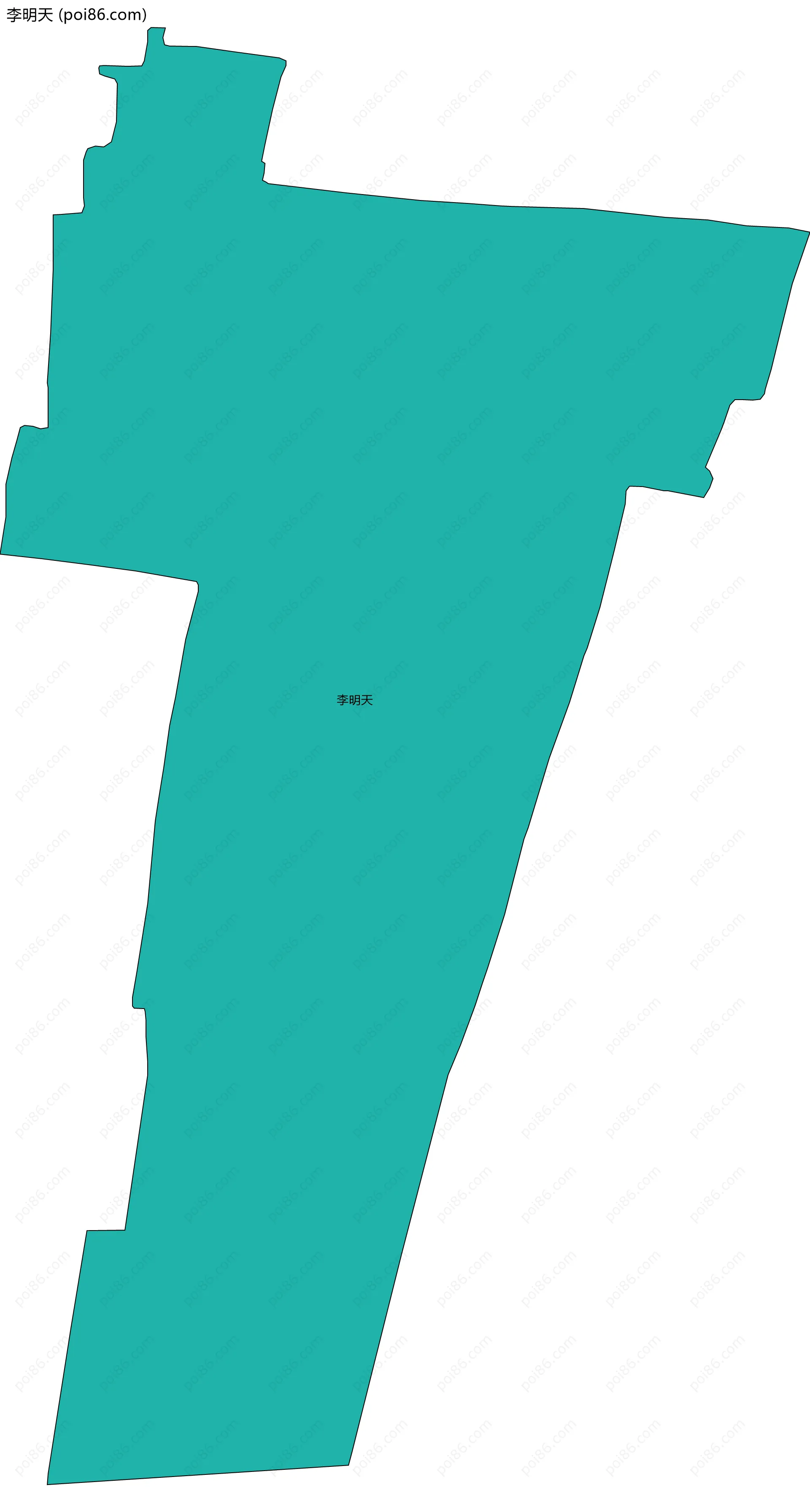 李明天边界地图