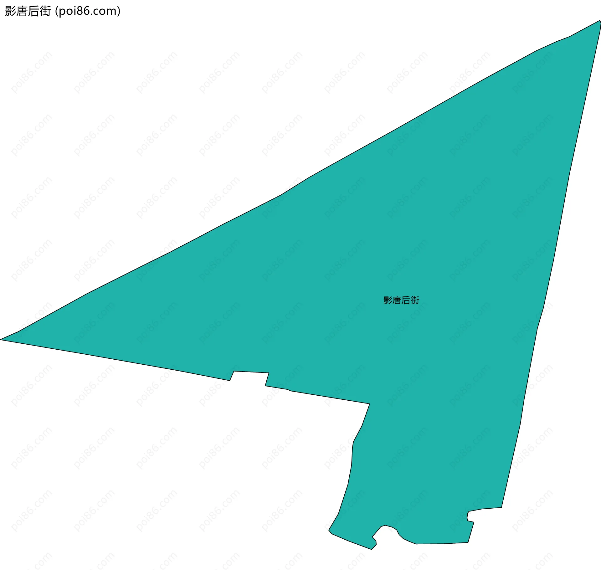 影唐后街边界地图