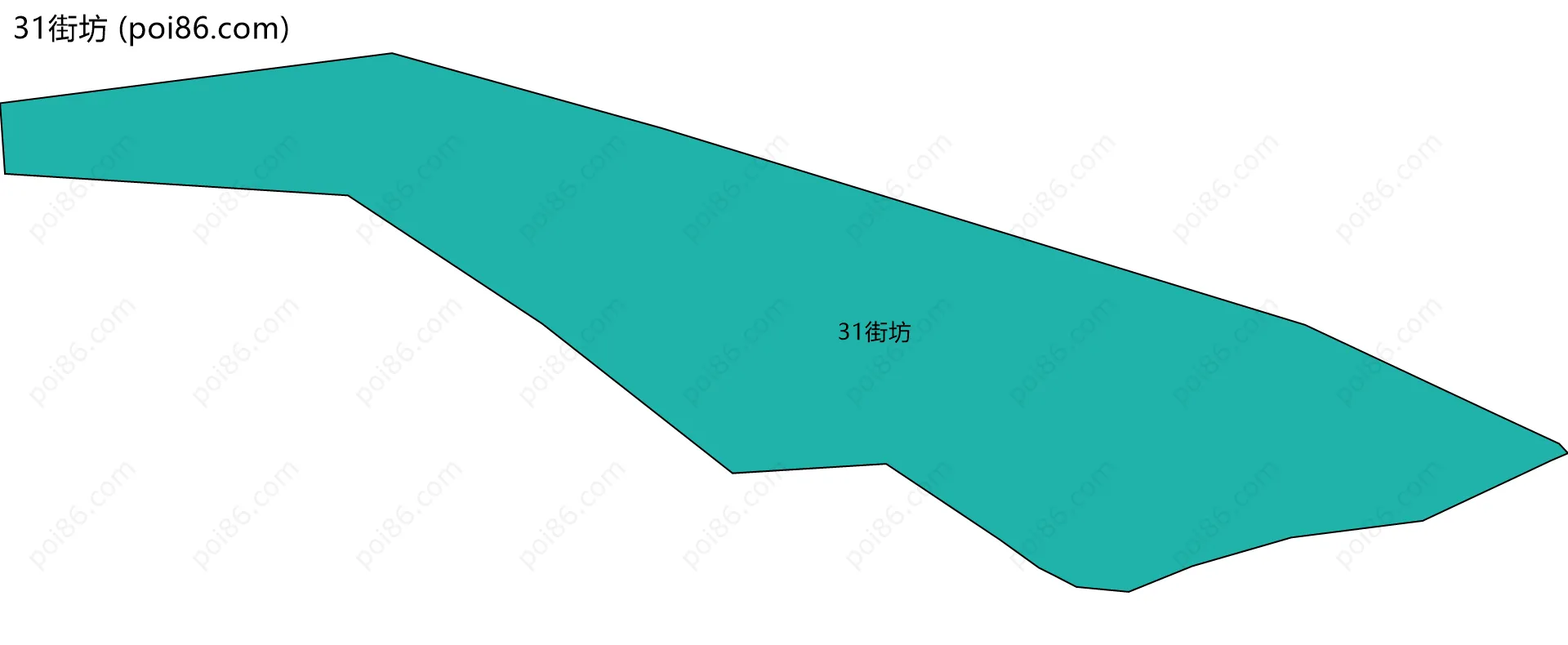 31街坊边界地图