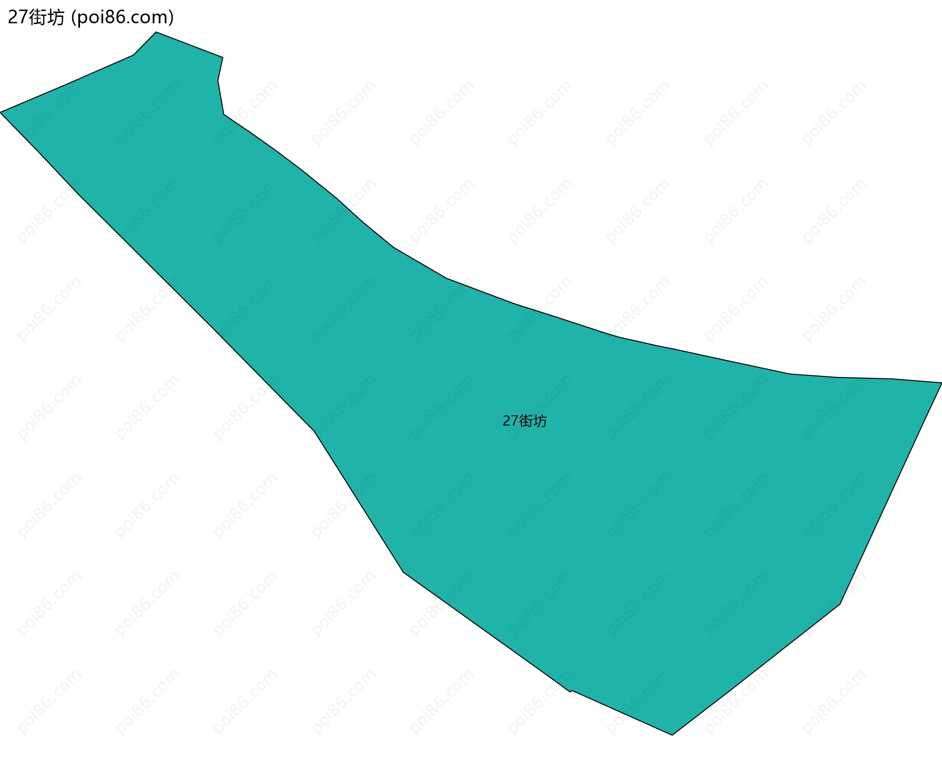 27街坊边界地图
