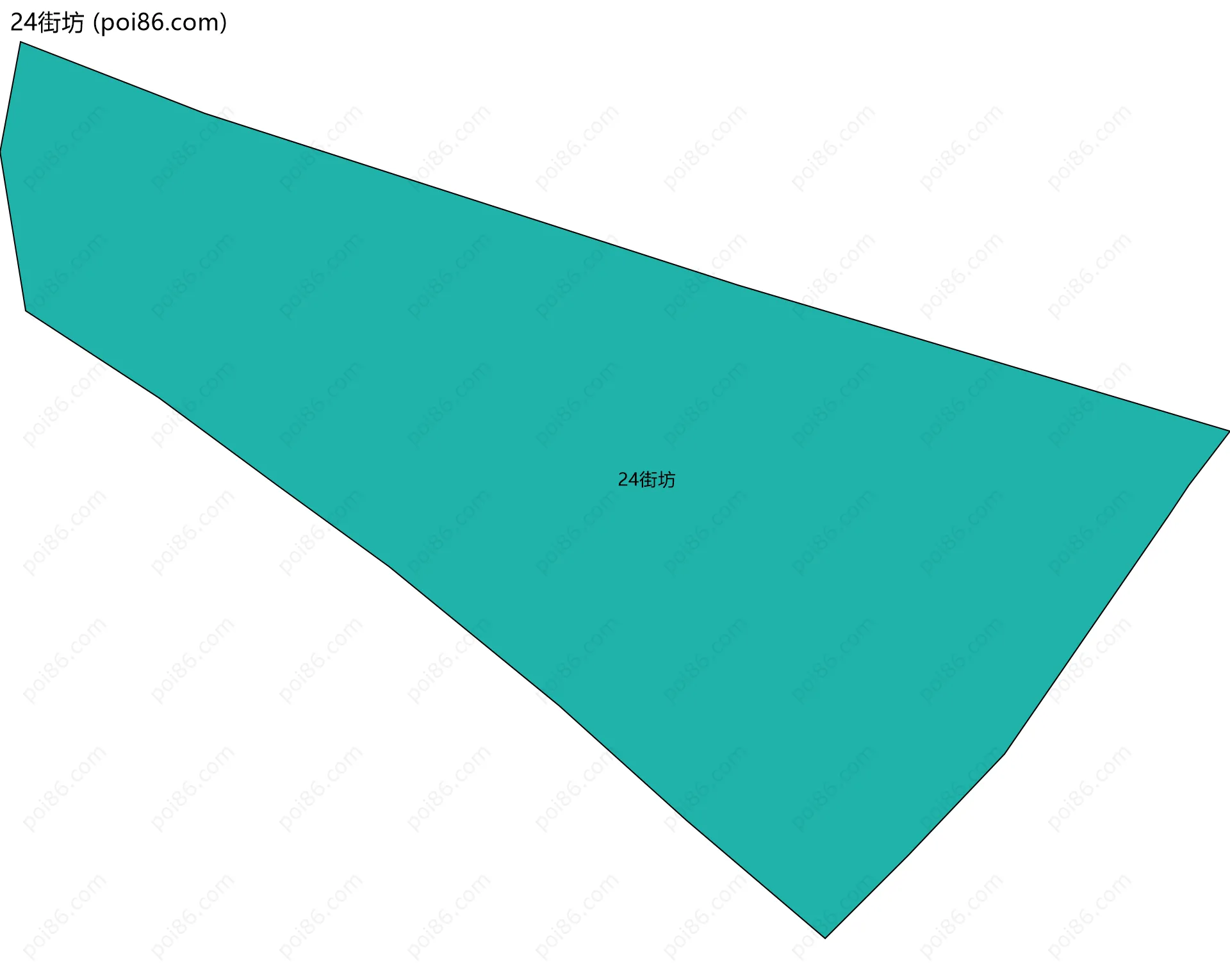 24街坊边界地图