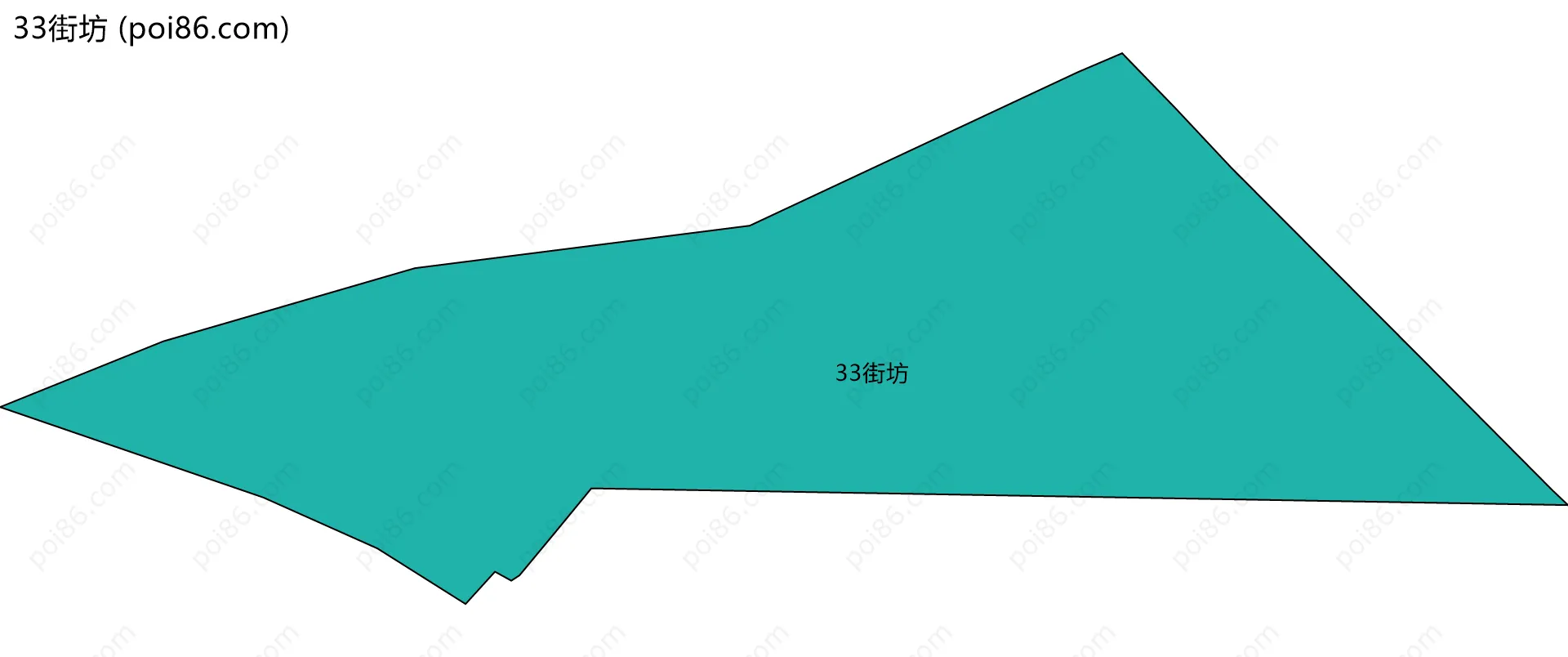 33街坊边界地图