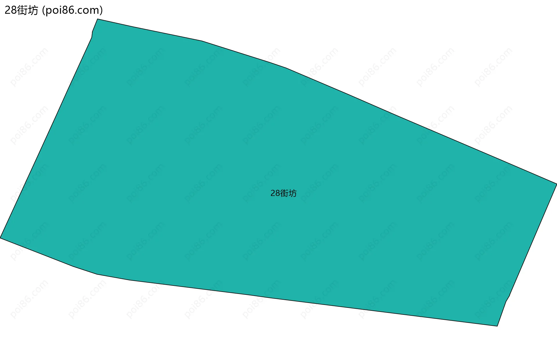 28街坊边界地图