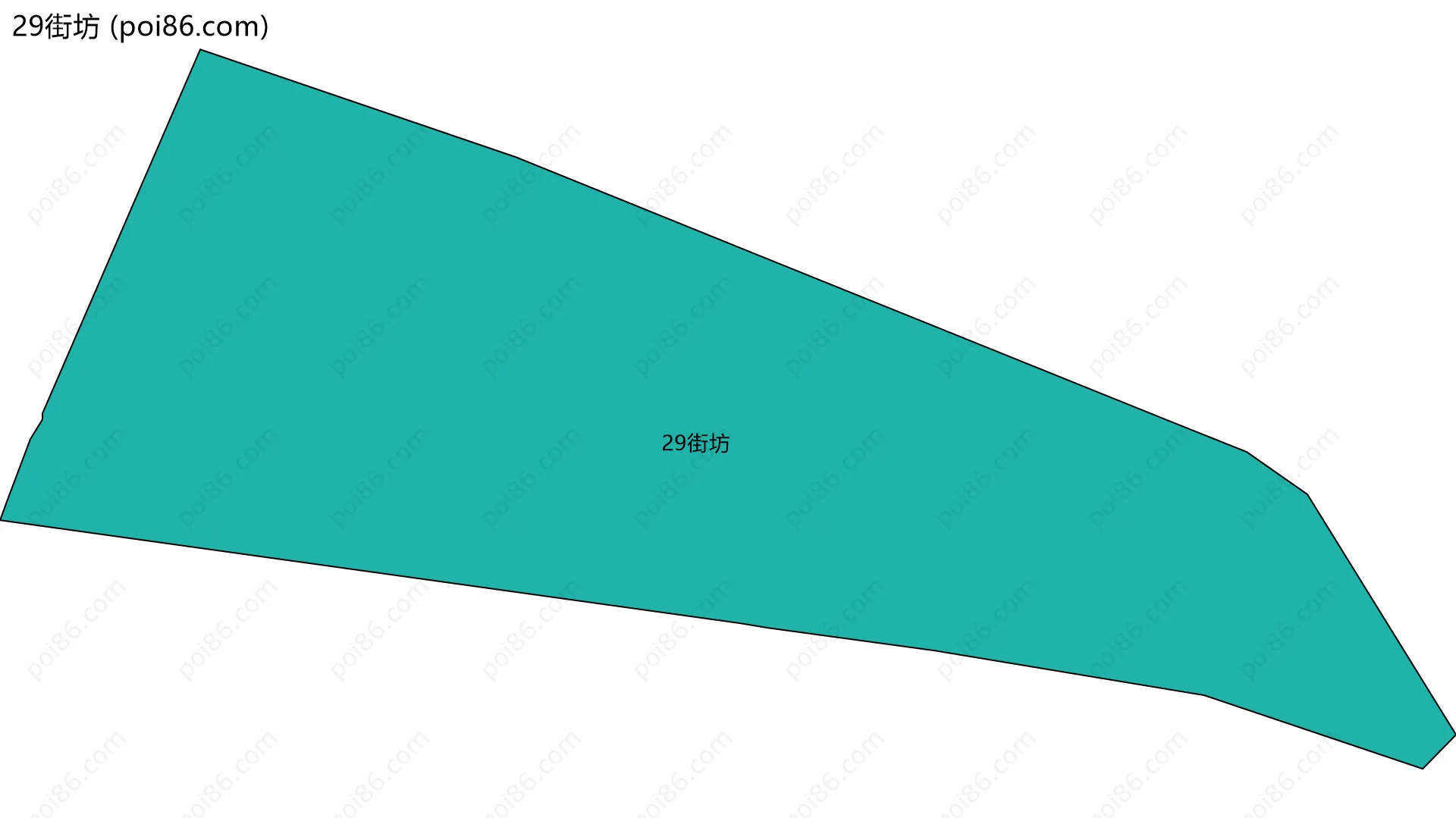 29街坊边界地图