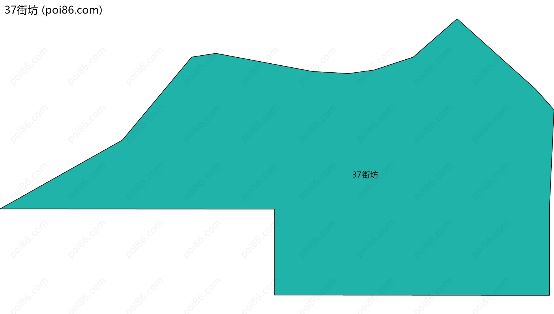 37街坊边界地图