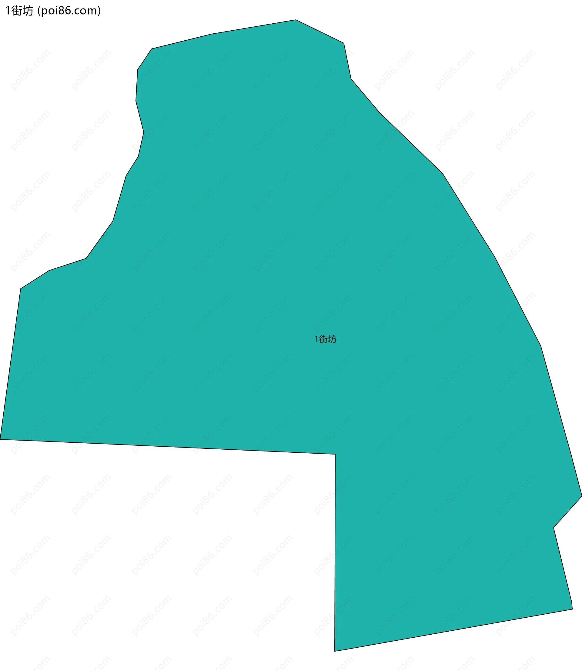1街坊边界地图