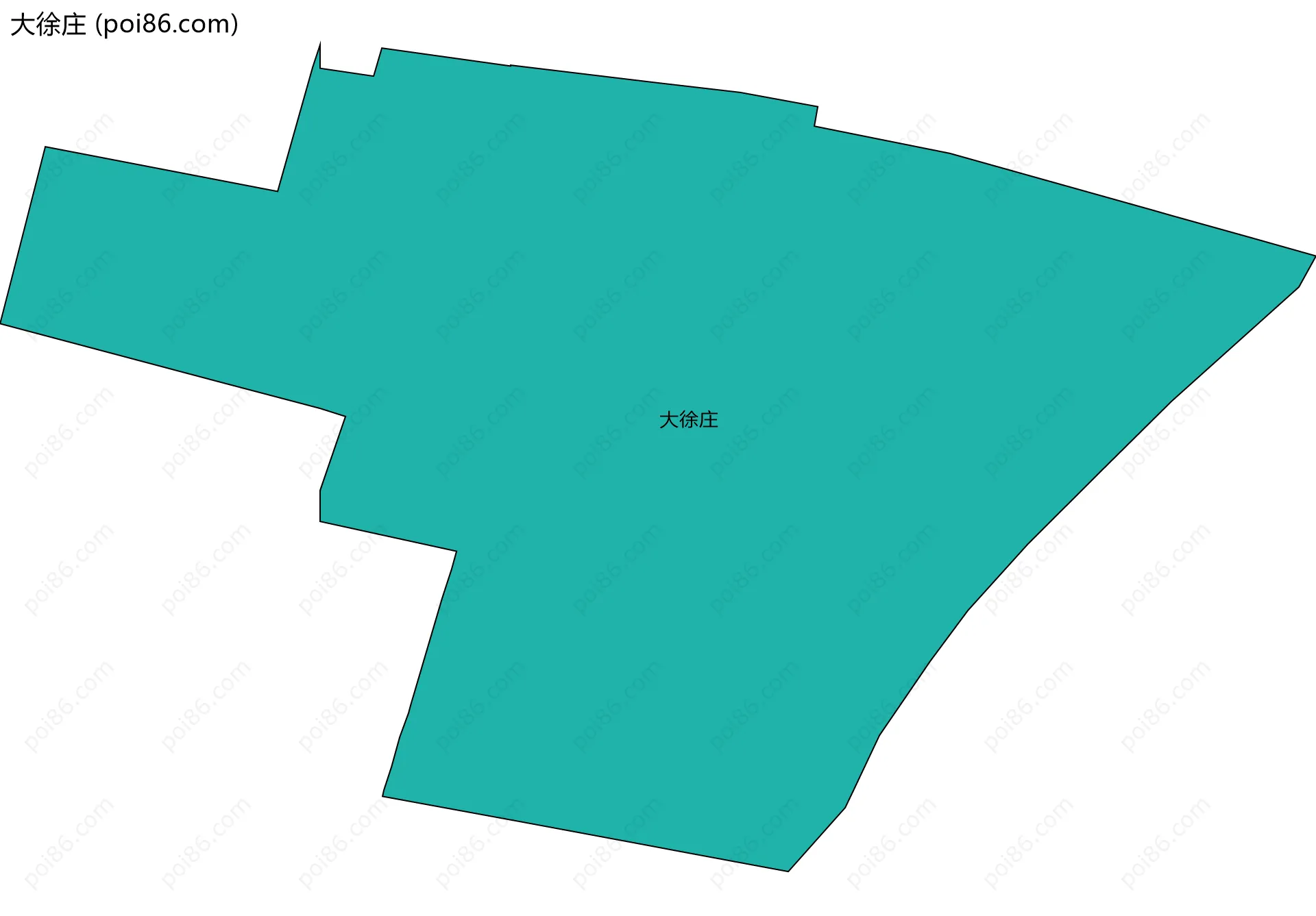 大徐庄边界地图