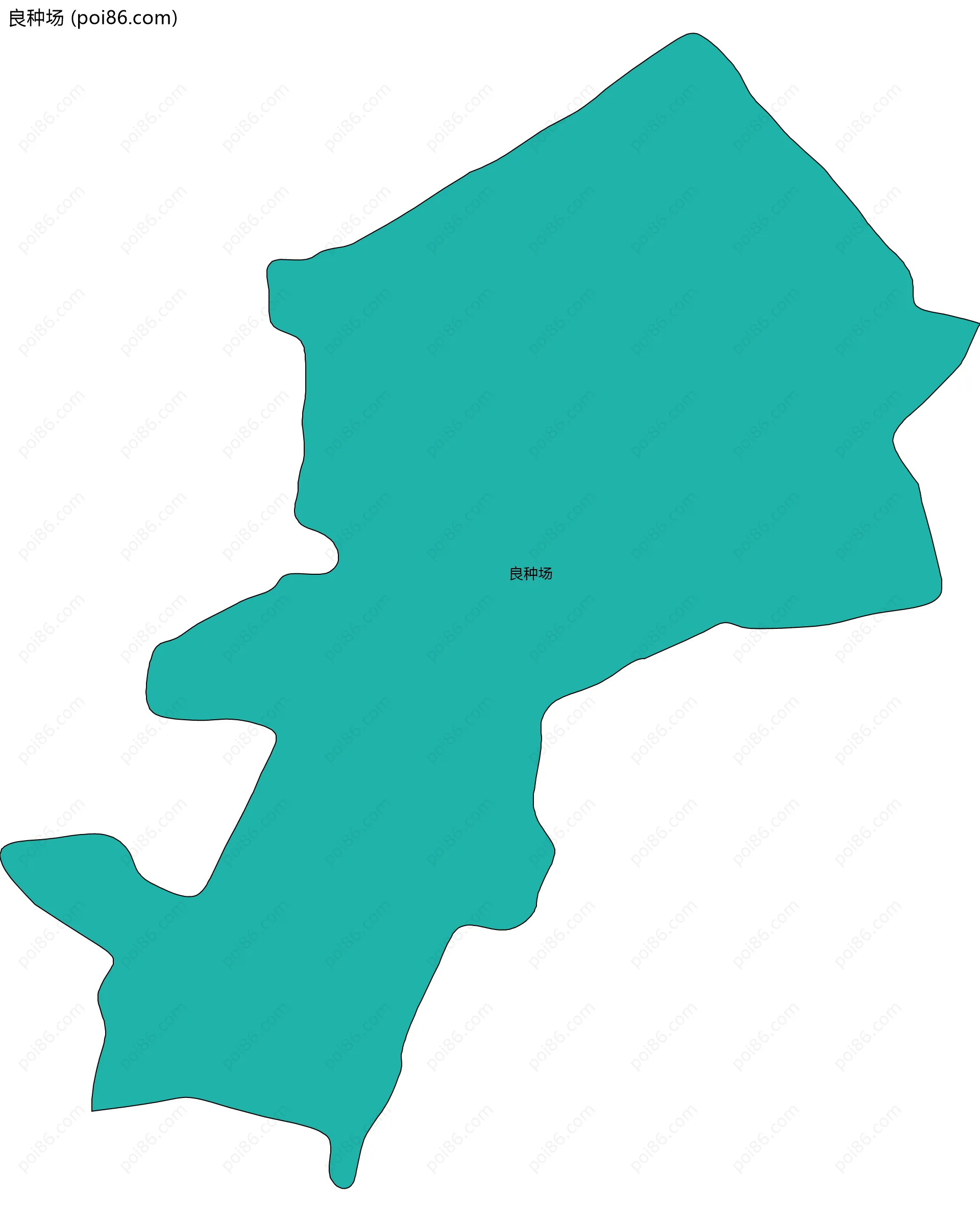 良种场边界地图