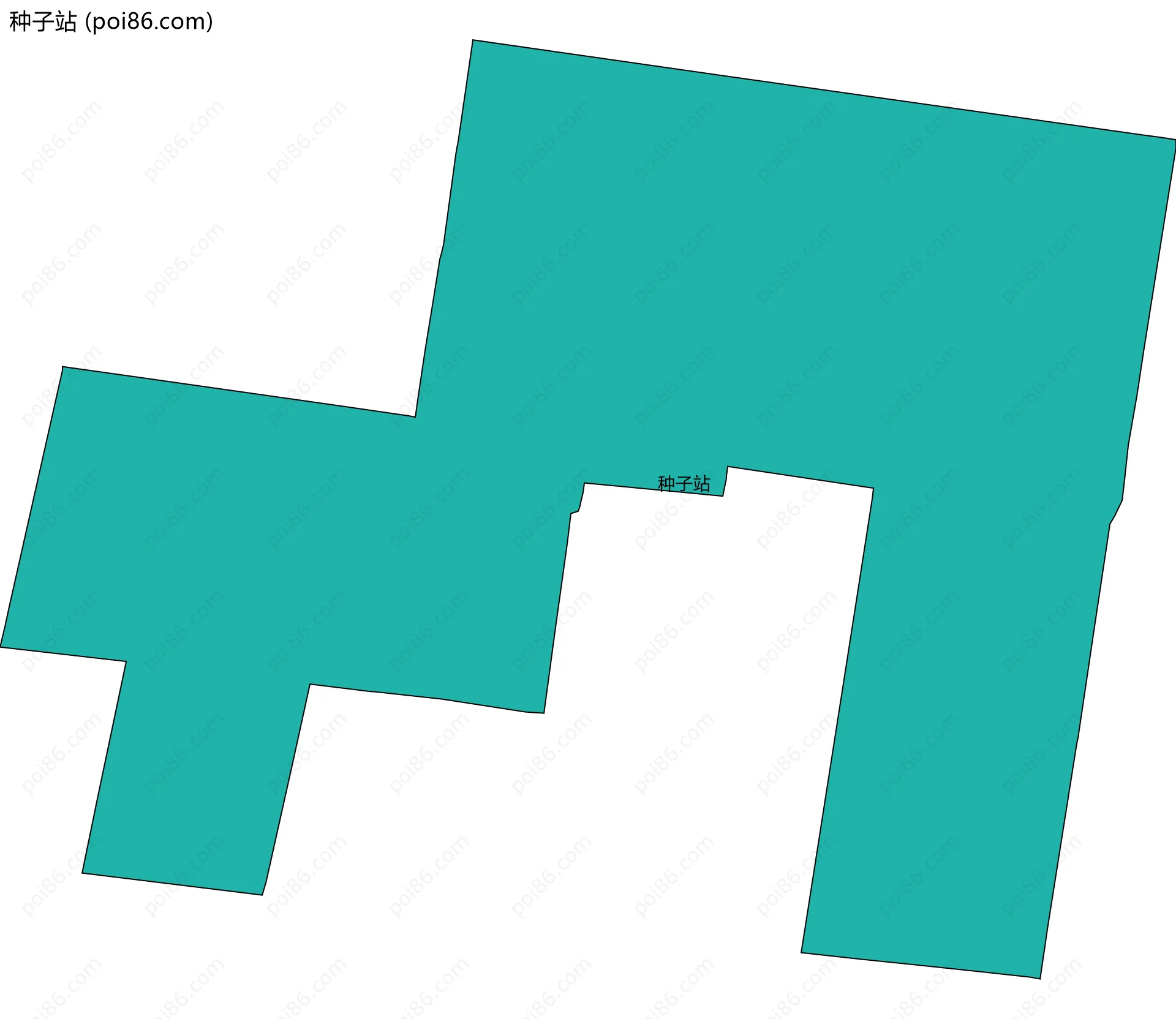 种子站边界地图