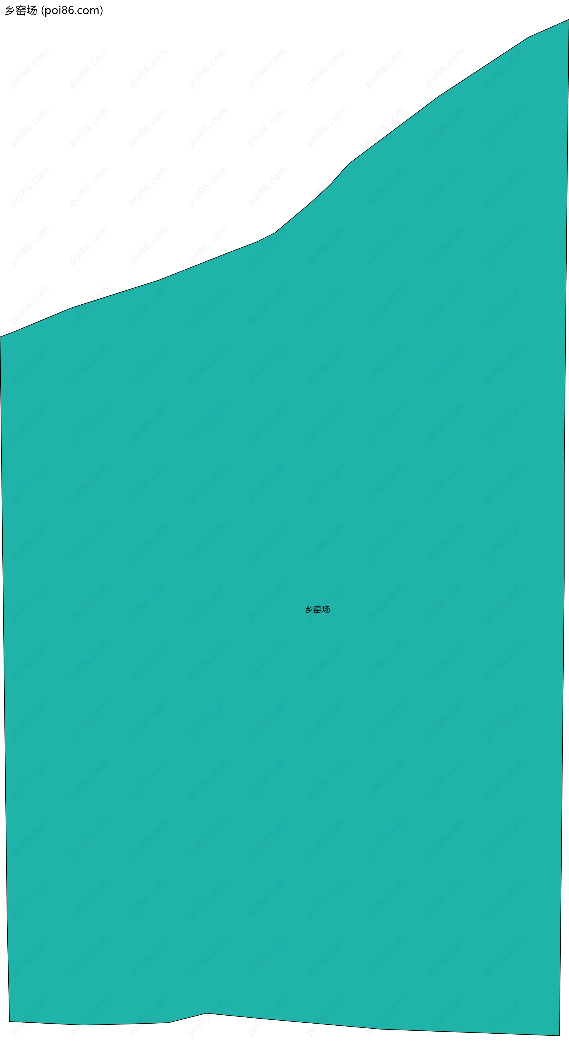 乡窑场边界地图