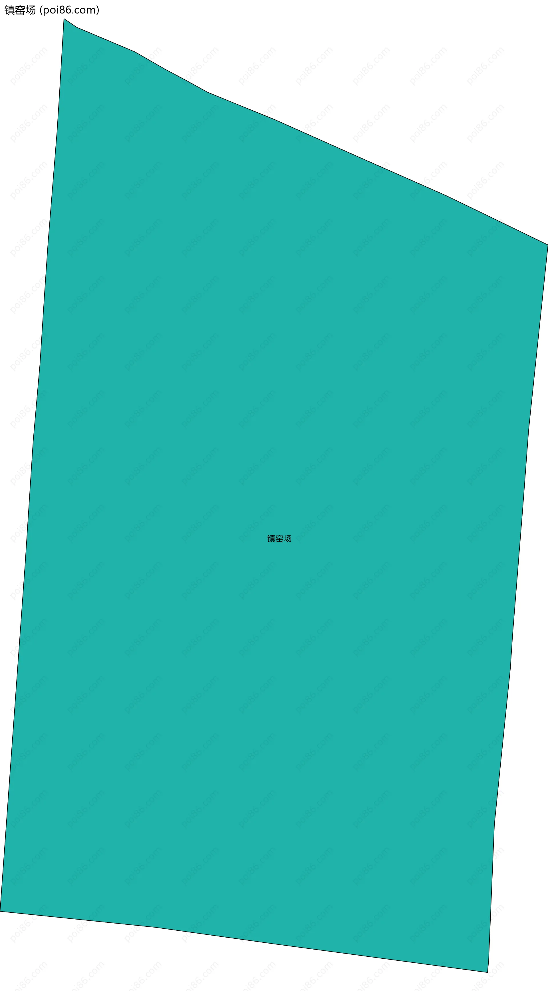 镇窑场边界地图