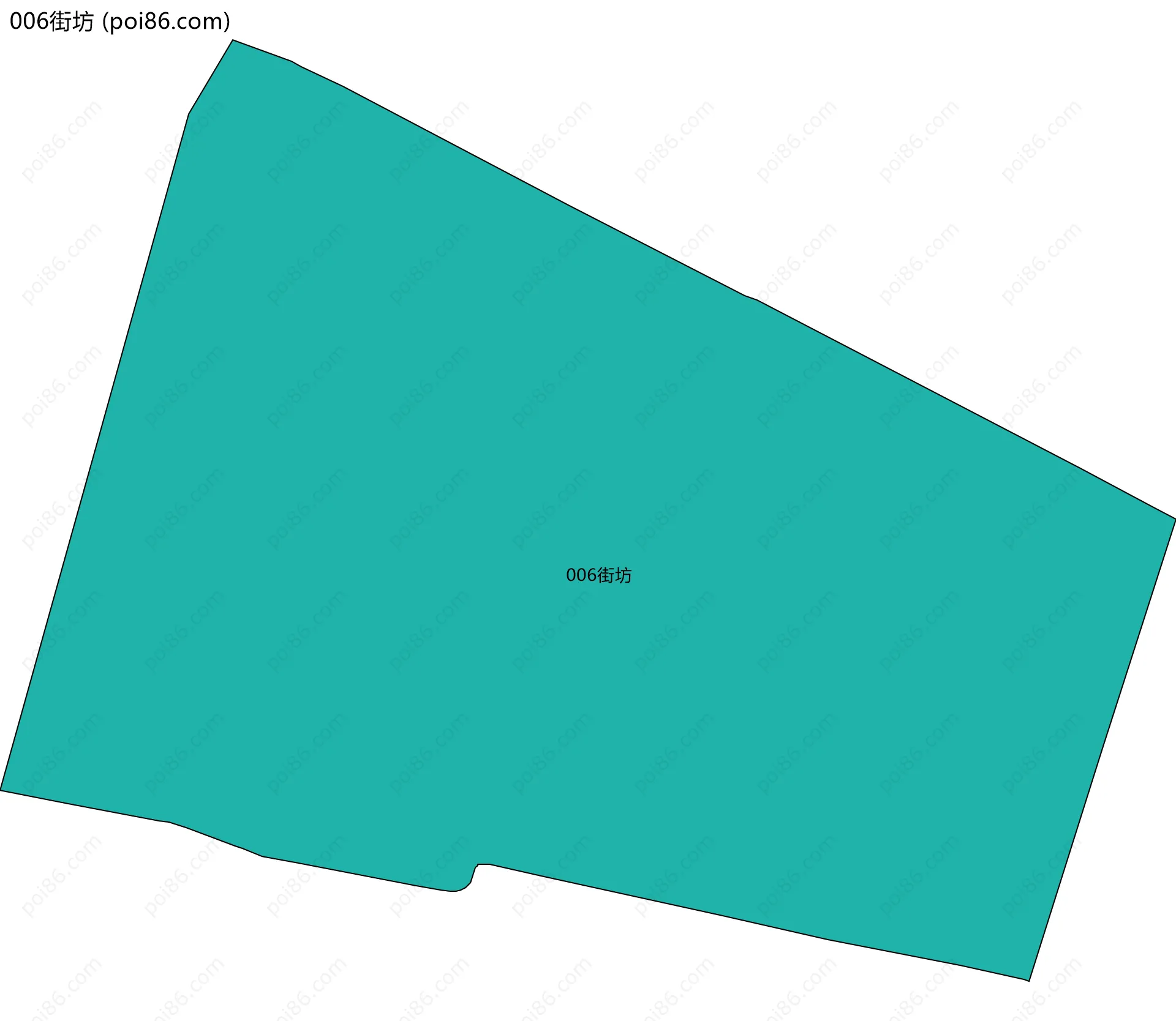 006街坊边界地图