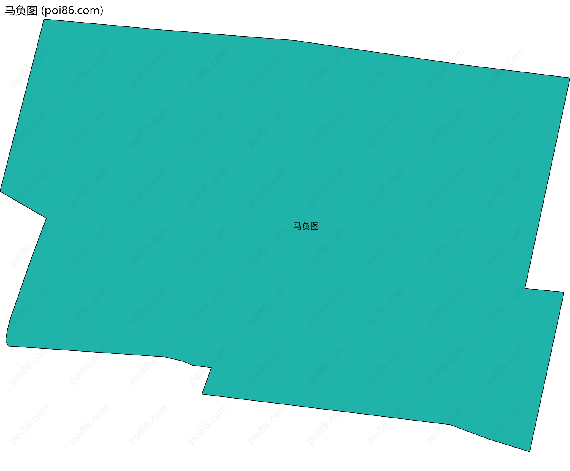 马负图边界地图