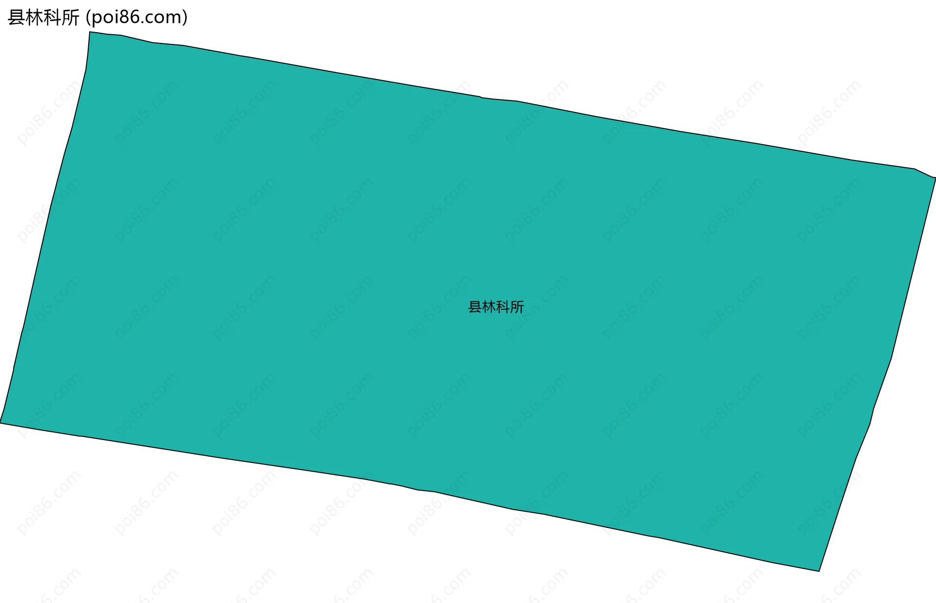 县林科所边界地图
