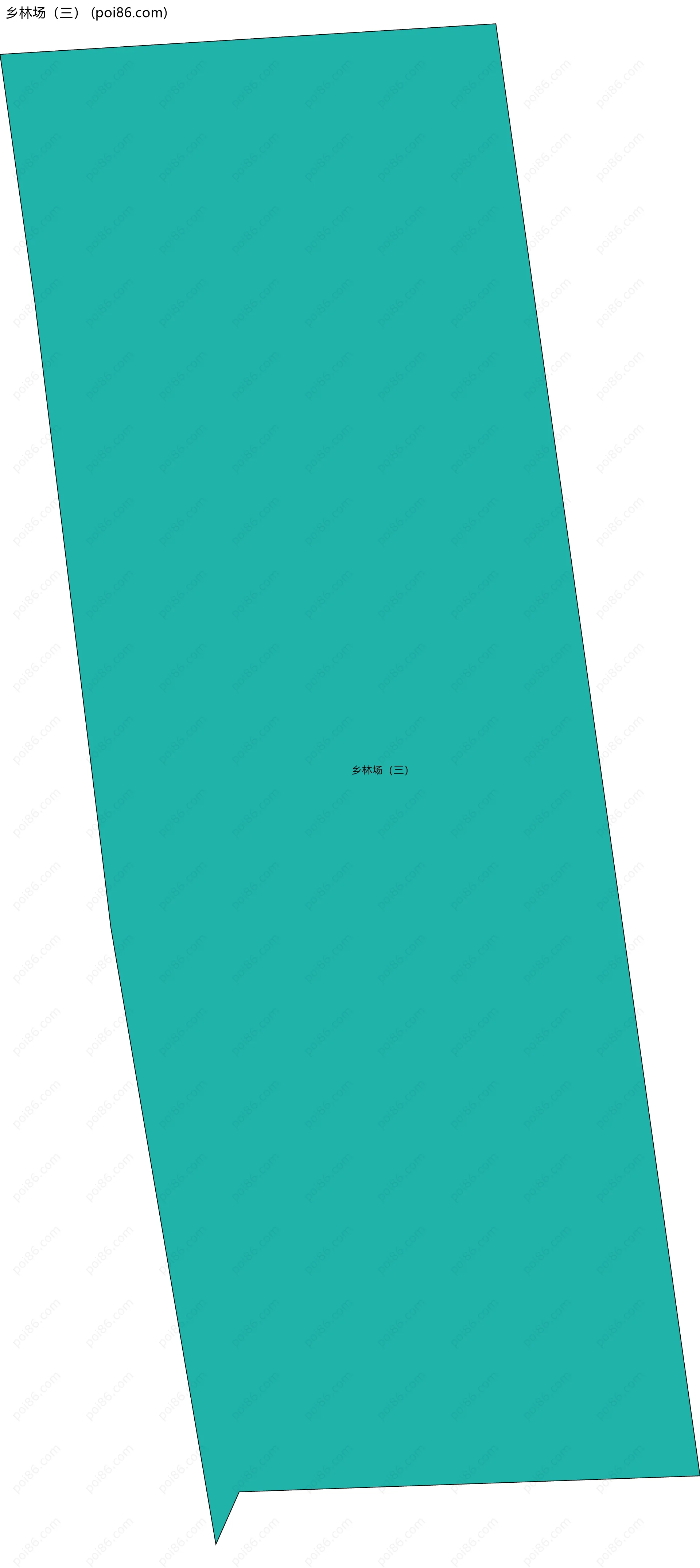 乡林场（三）边界地图