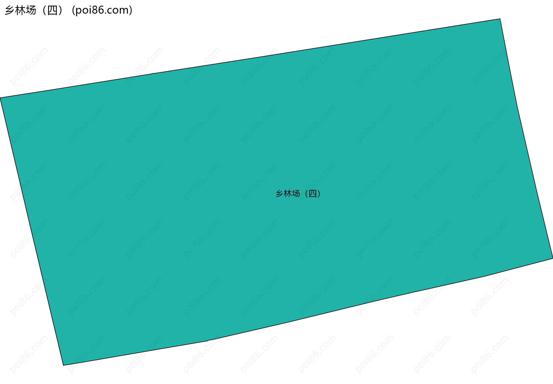 乡林场（四）边界地图