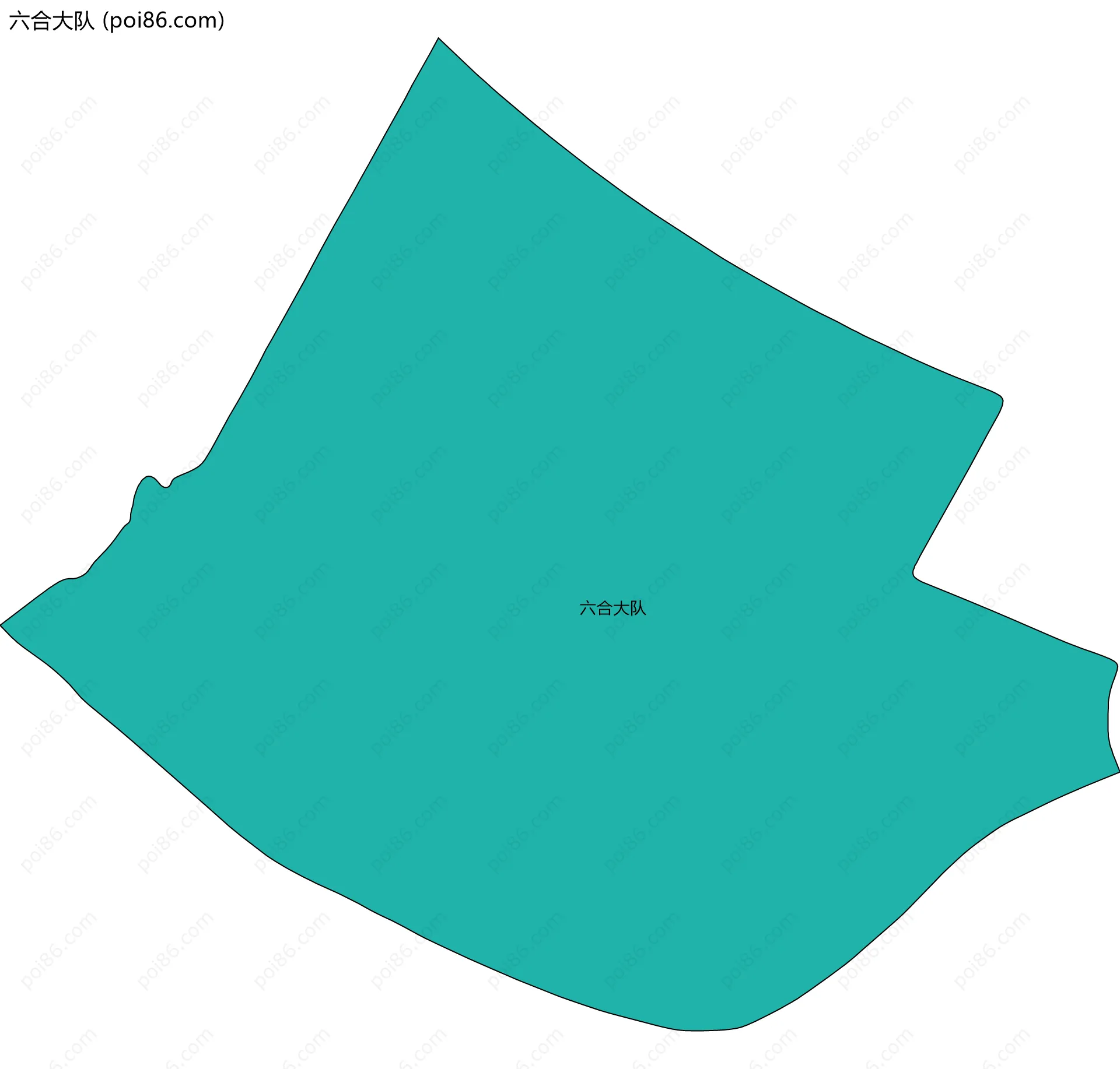 六合大队边界地图