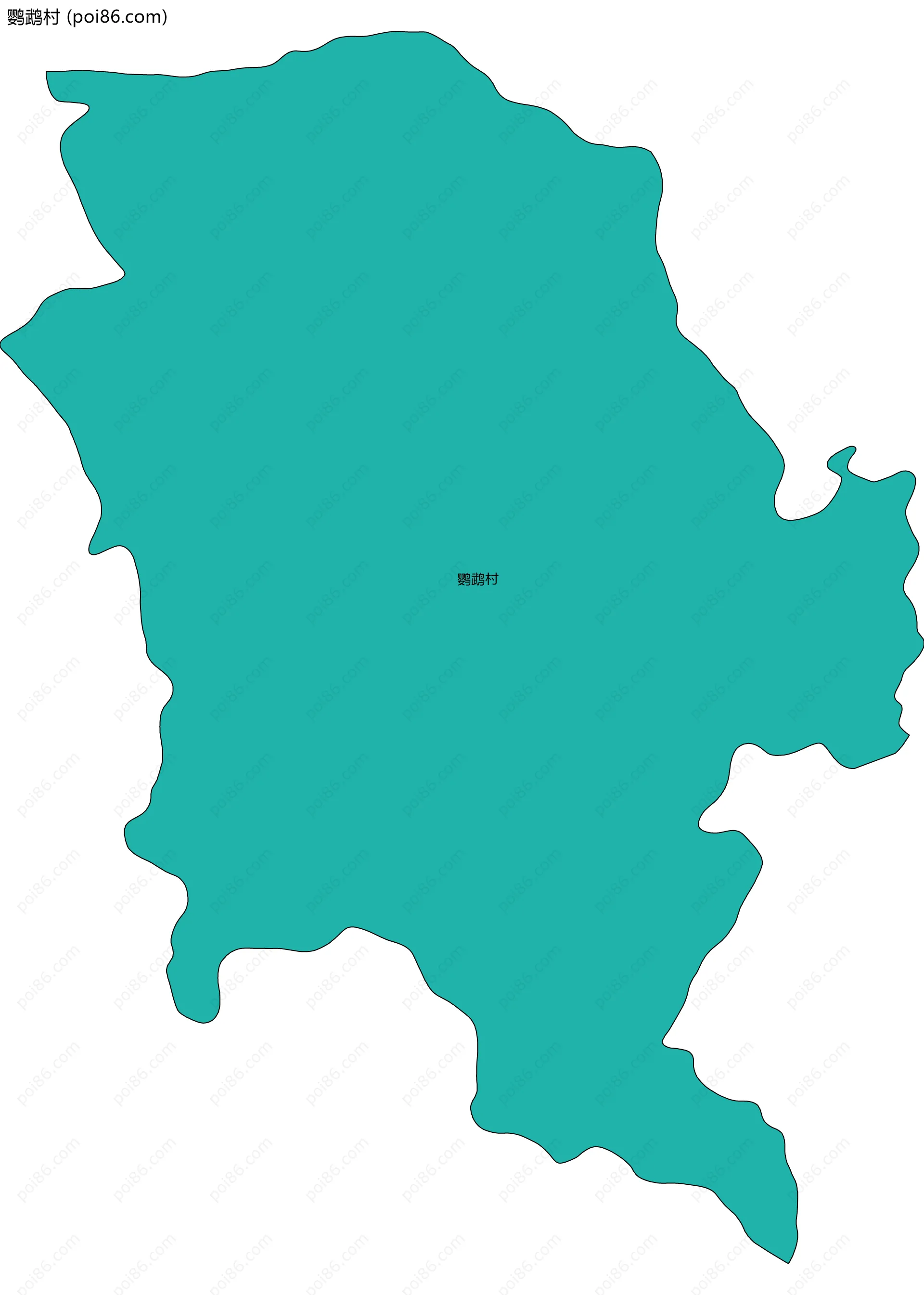 鹦鹉村边界地图