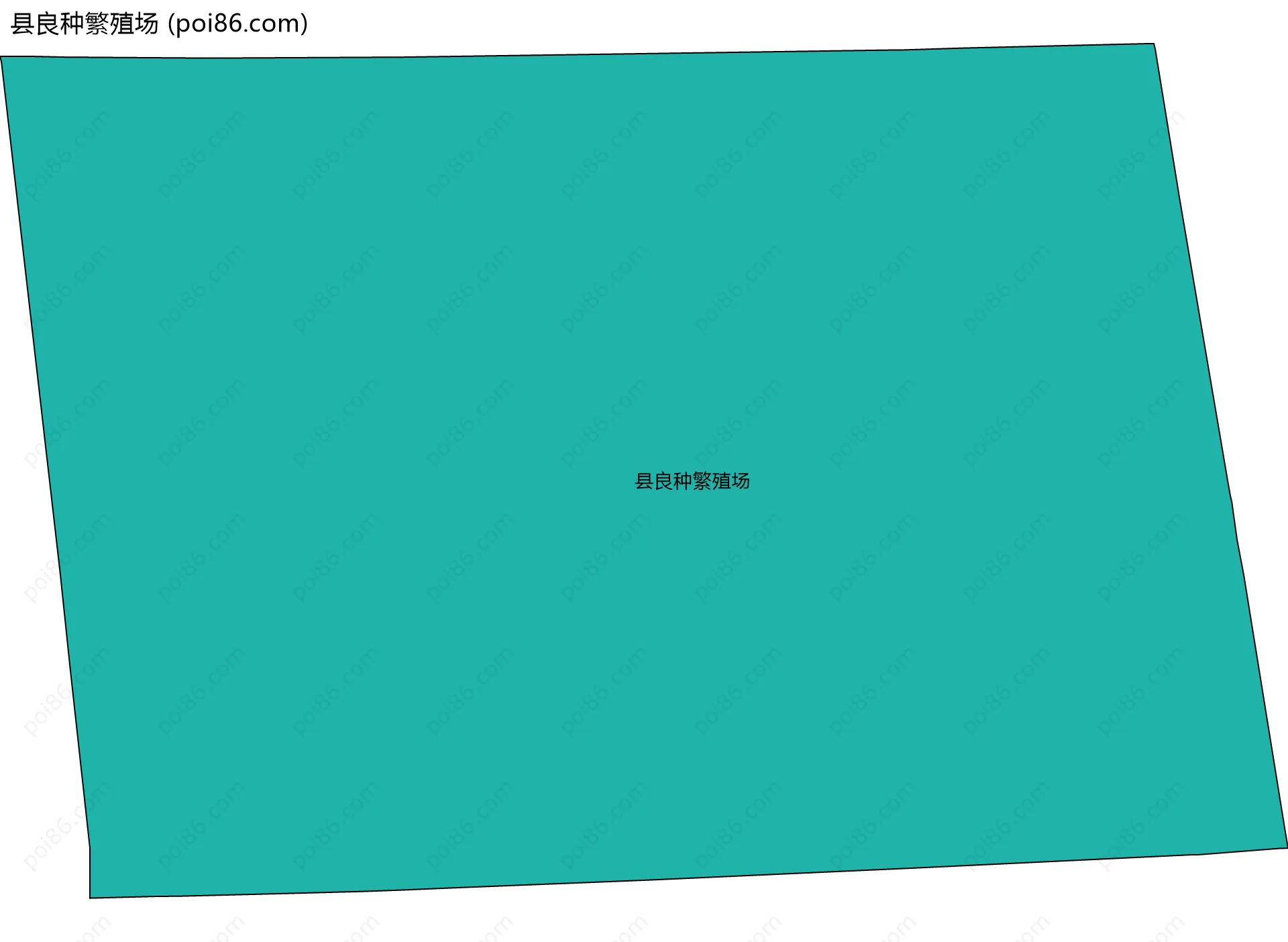 县良种繁殖场边界地图