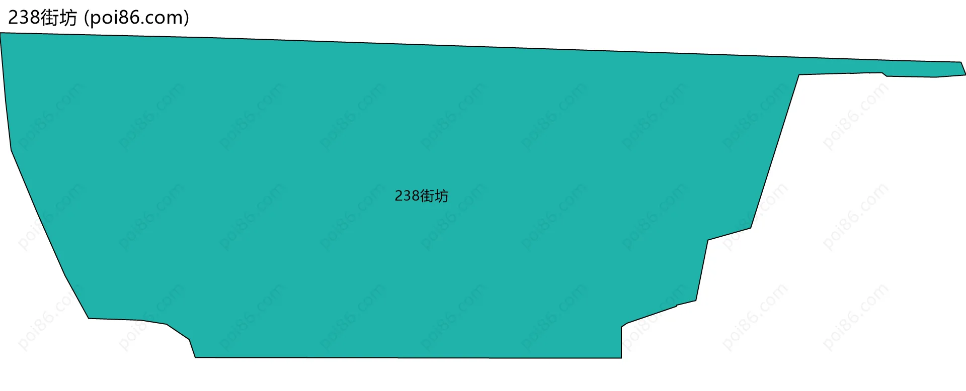 238街坊边界地图