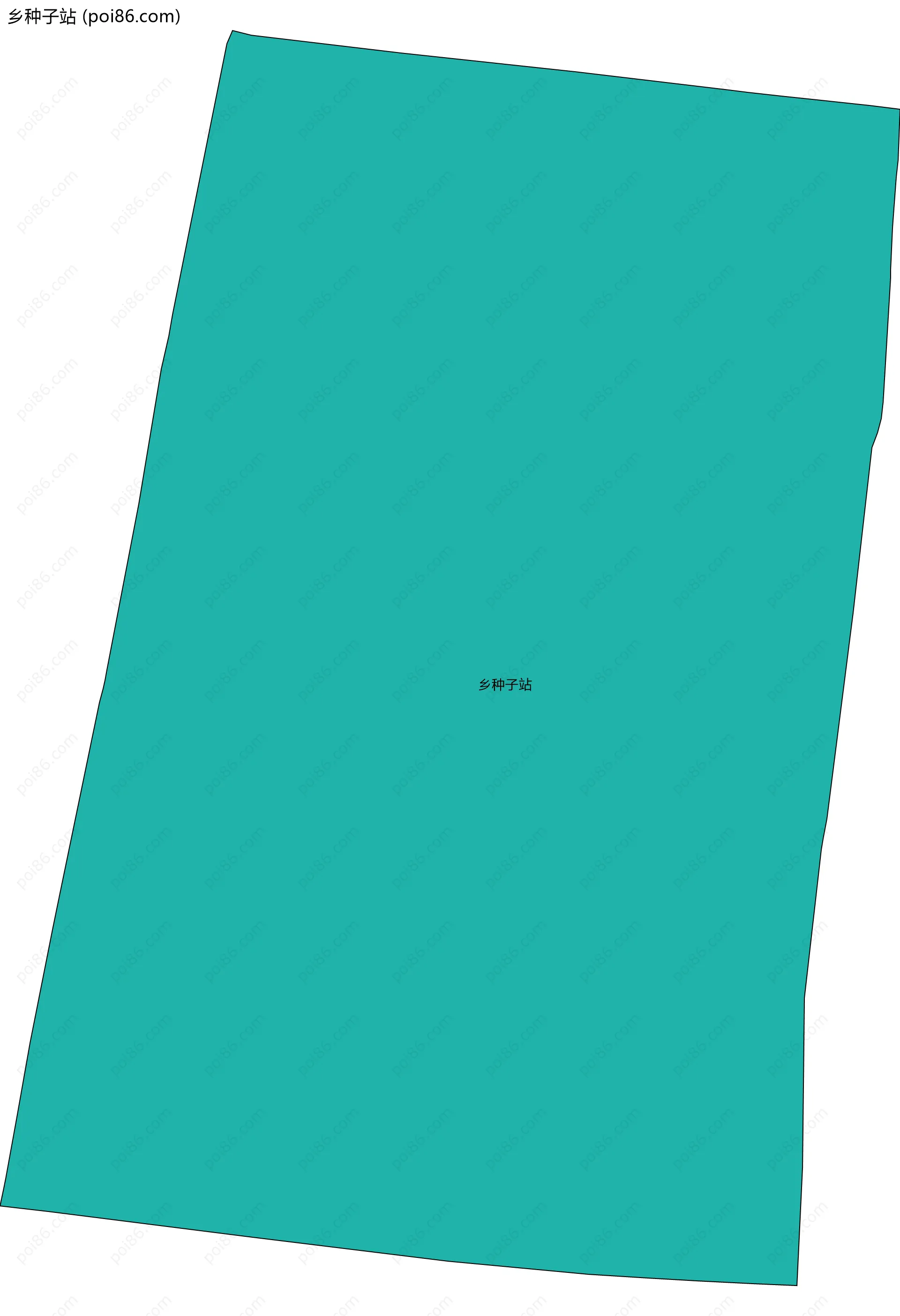 乡种子站边界地图