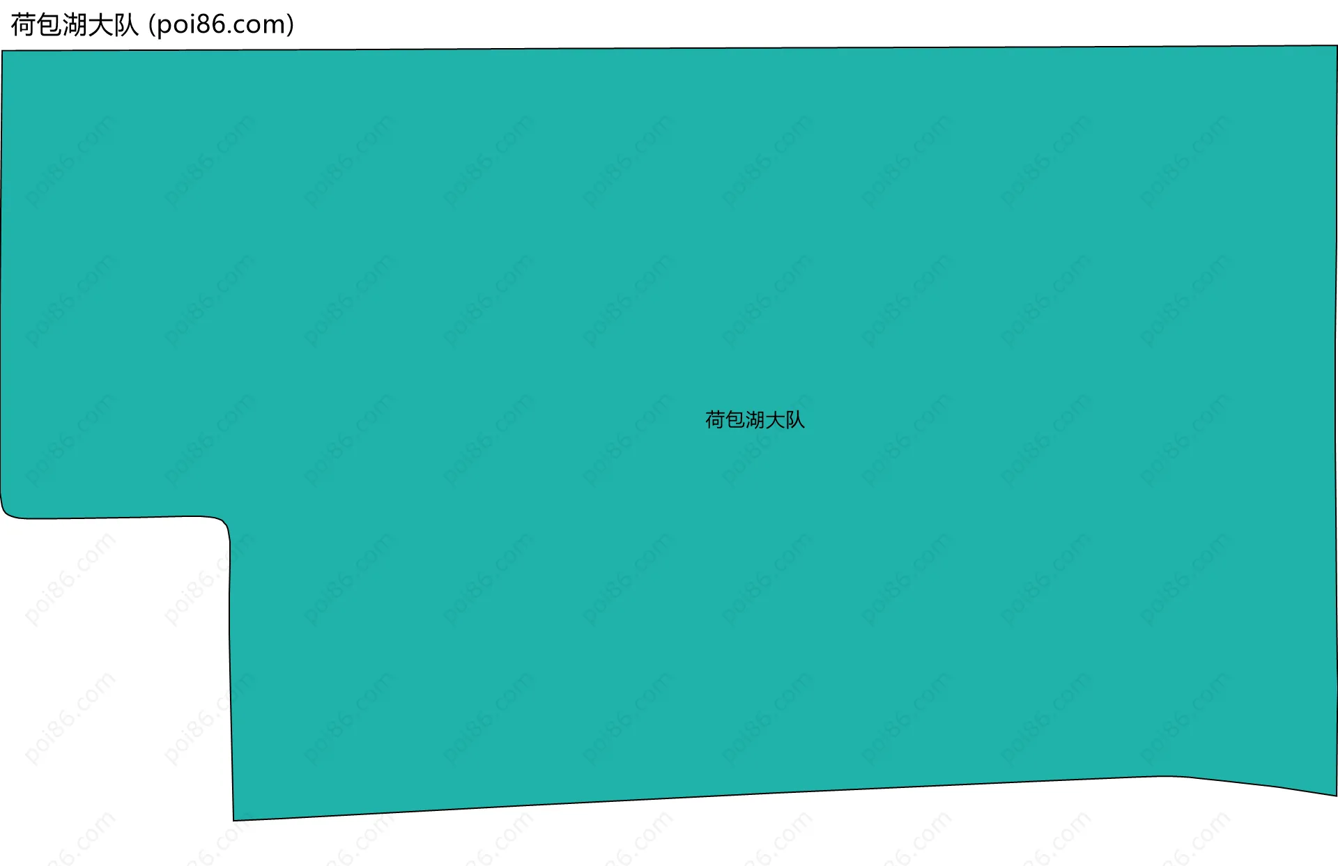 荷包湖大队边界地图