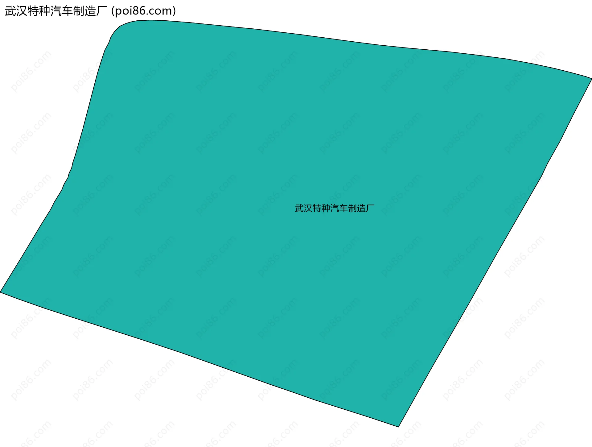 武汉特种汽车制造厂边界地图