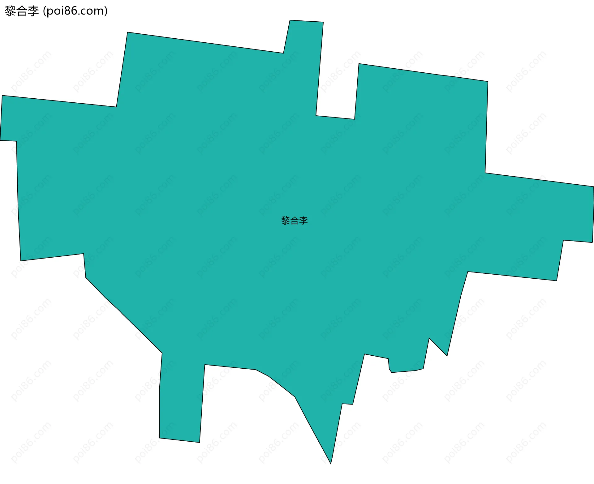 黎合李边界地图