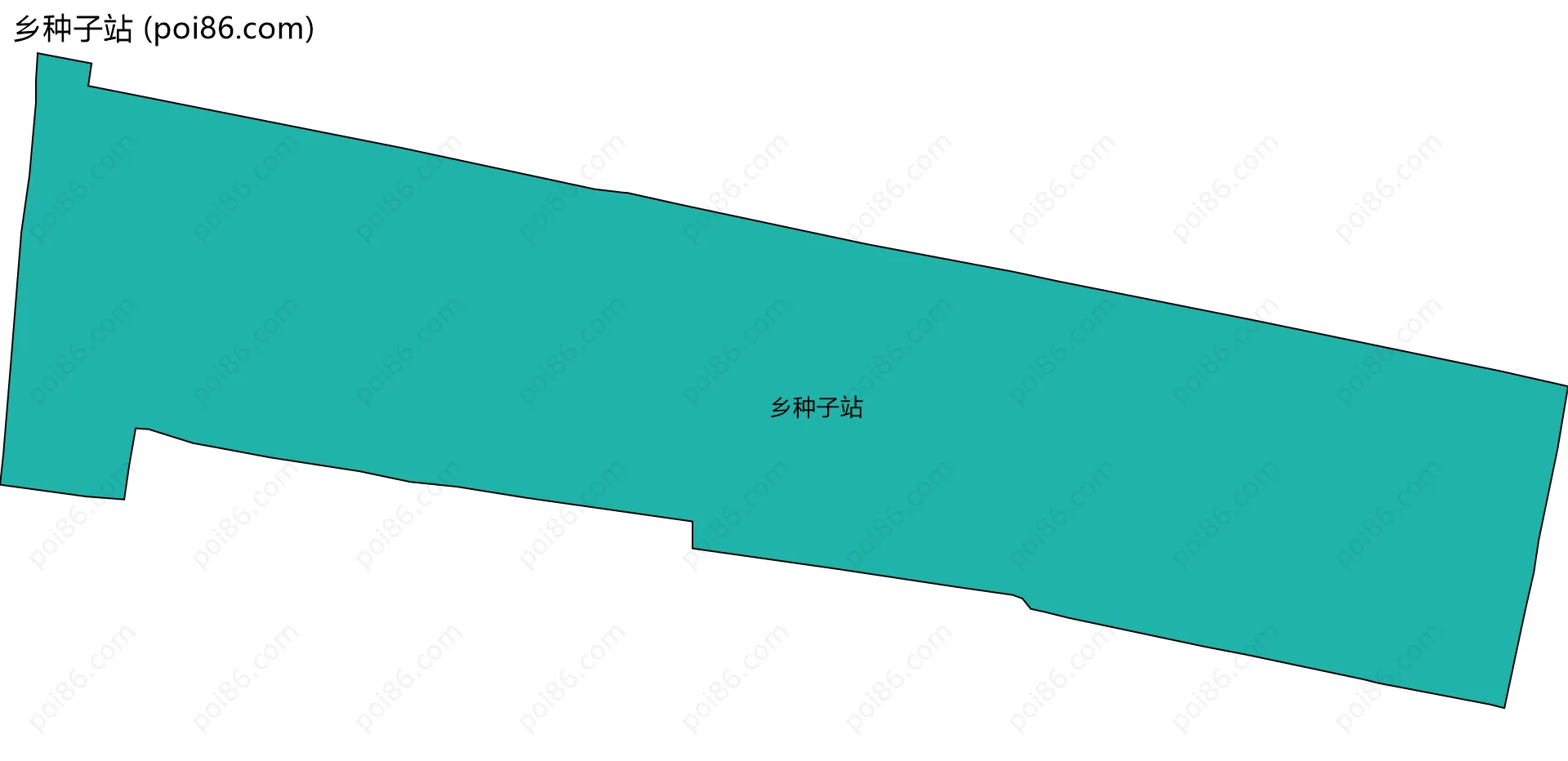 乡种子站边界地图