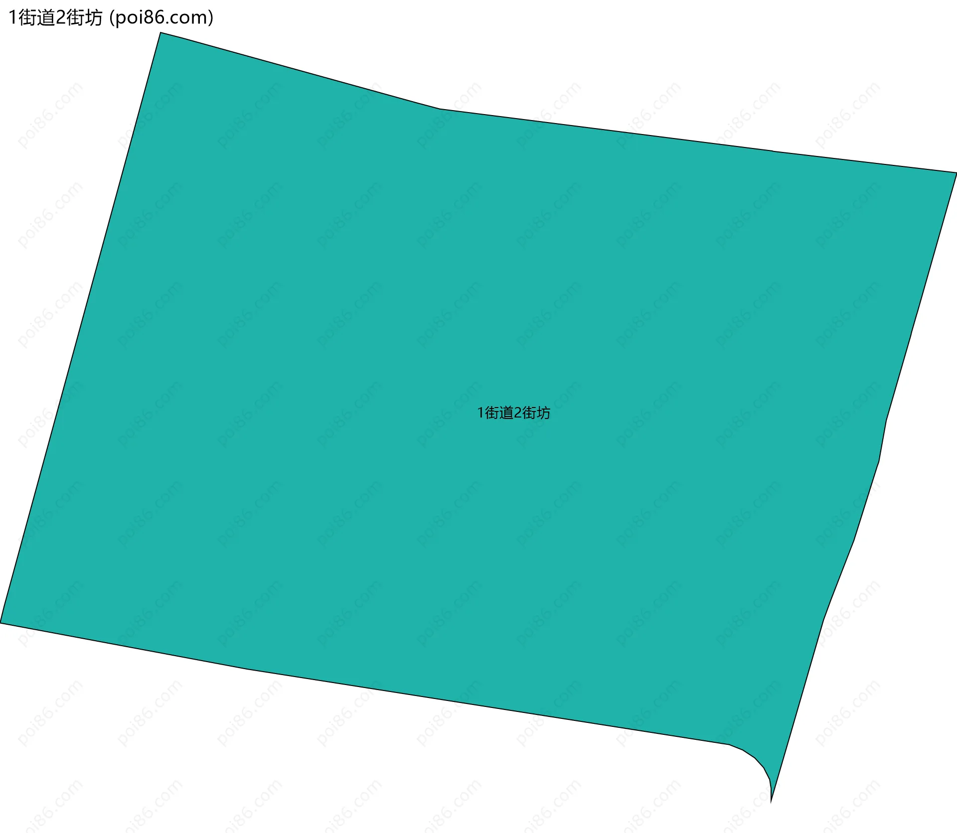 1街道2街坊边界地图