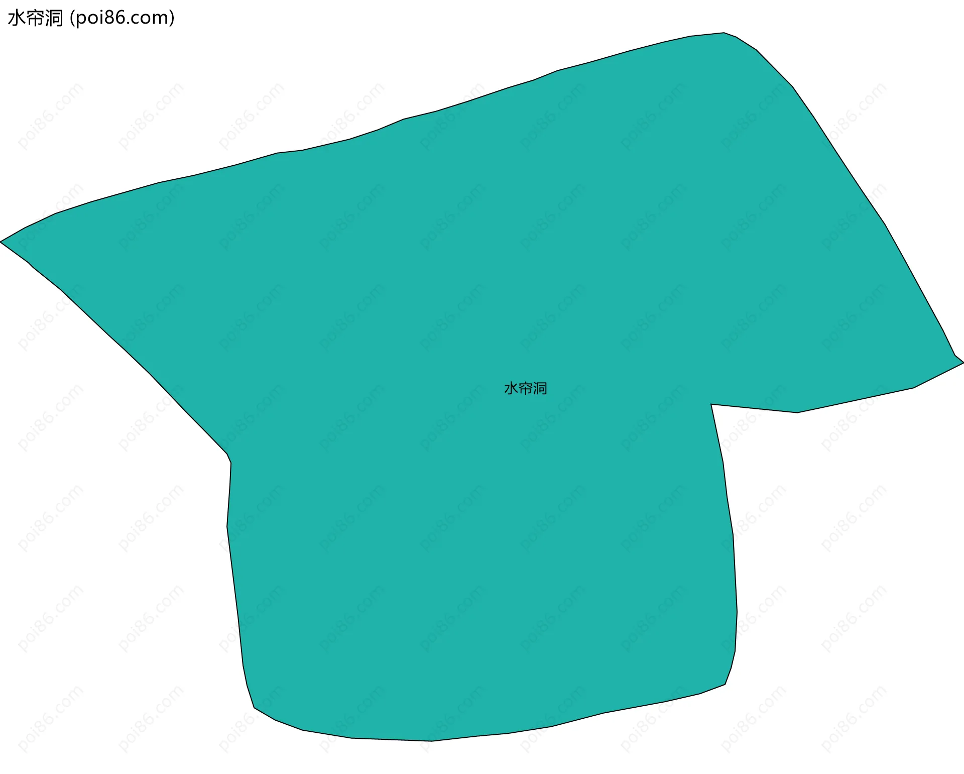 水帘洞边界地图