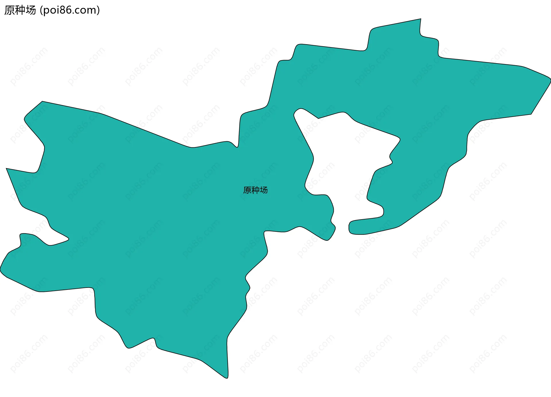 原种场边界地图