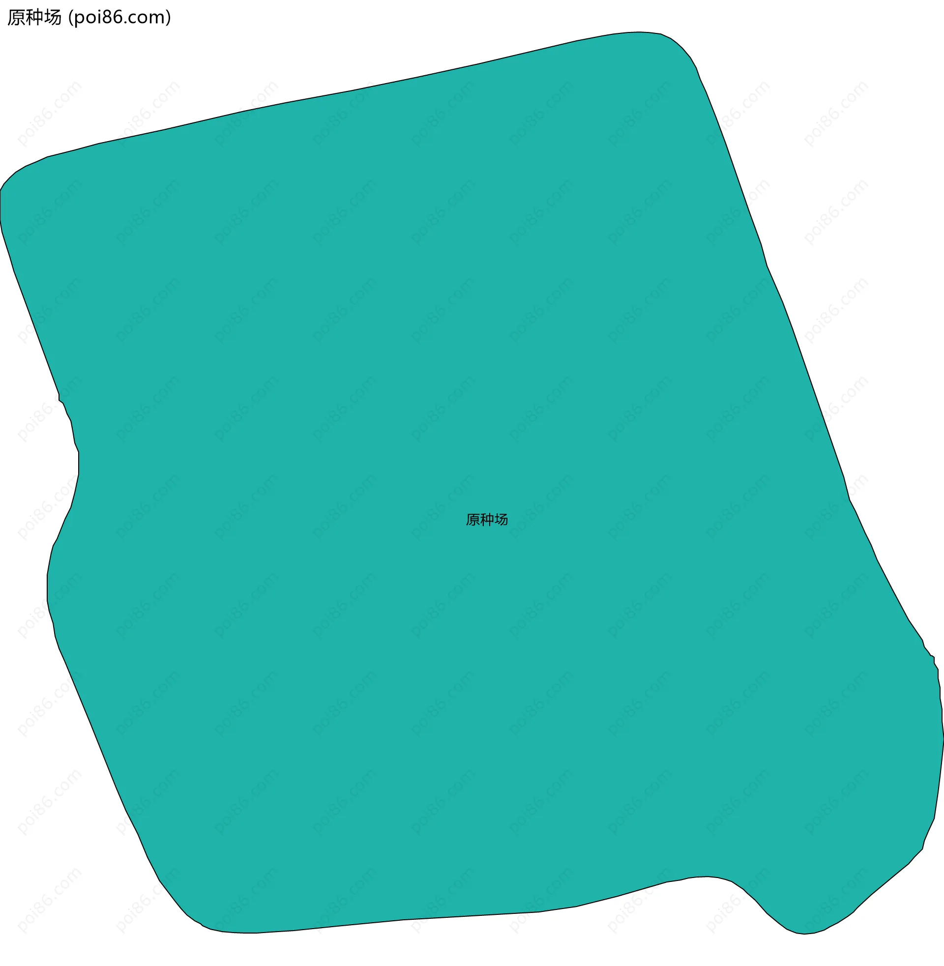 原种场边界地图