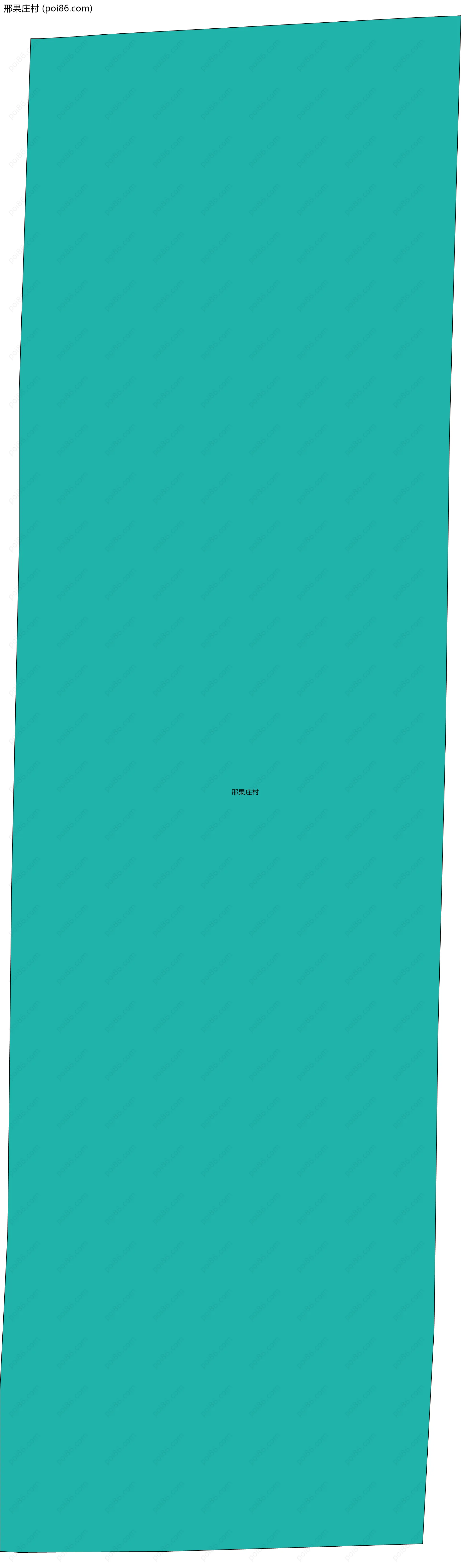 邢果庄村边界地图