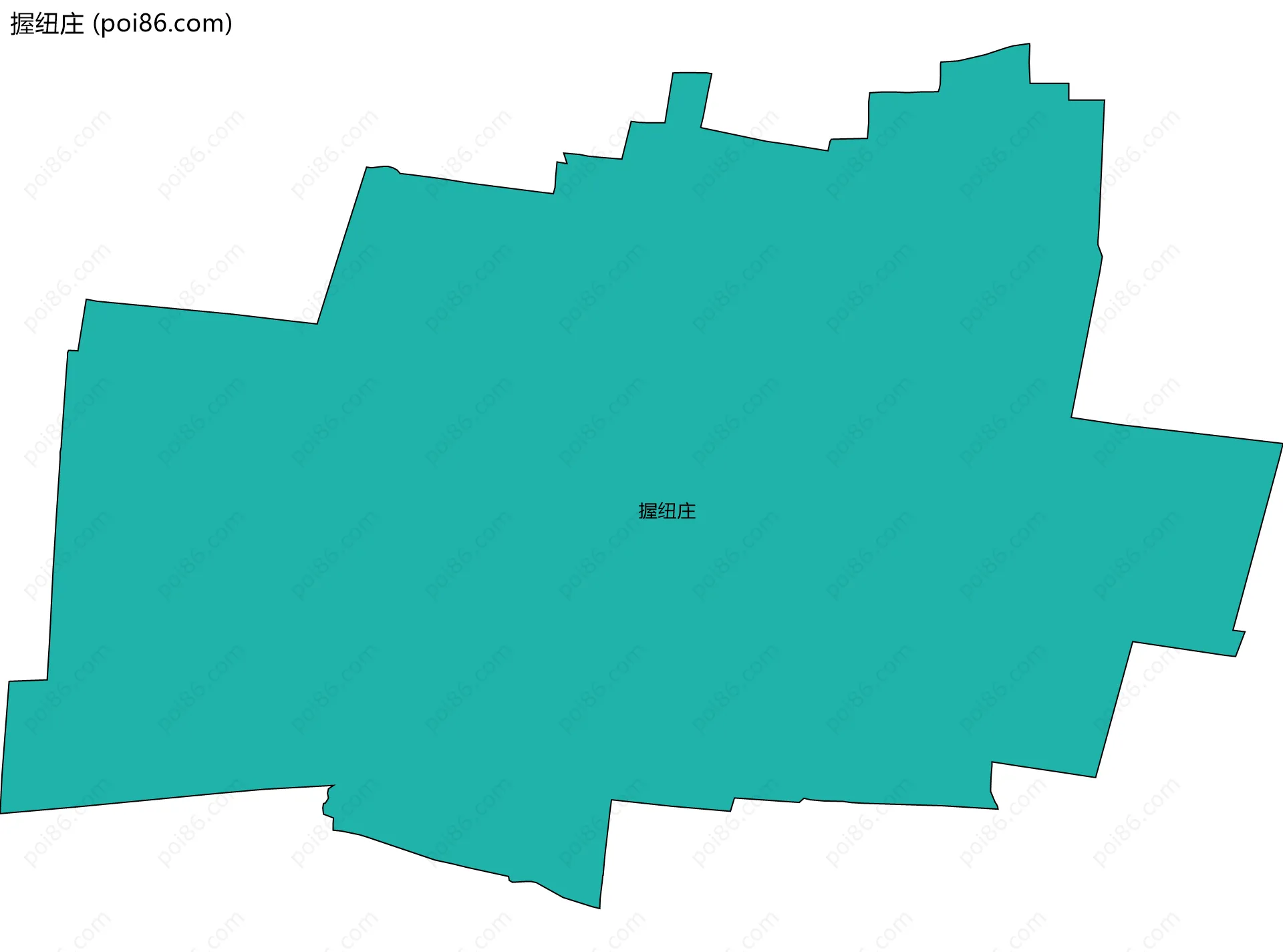 握纽庄边界地图