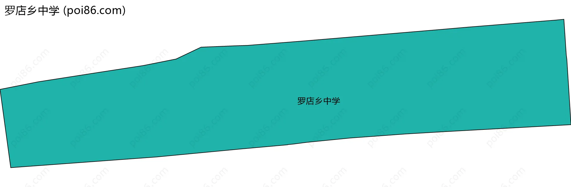 罗店乡中学边界地图