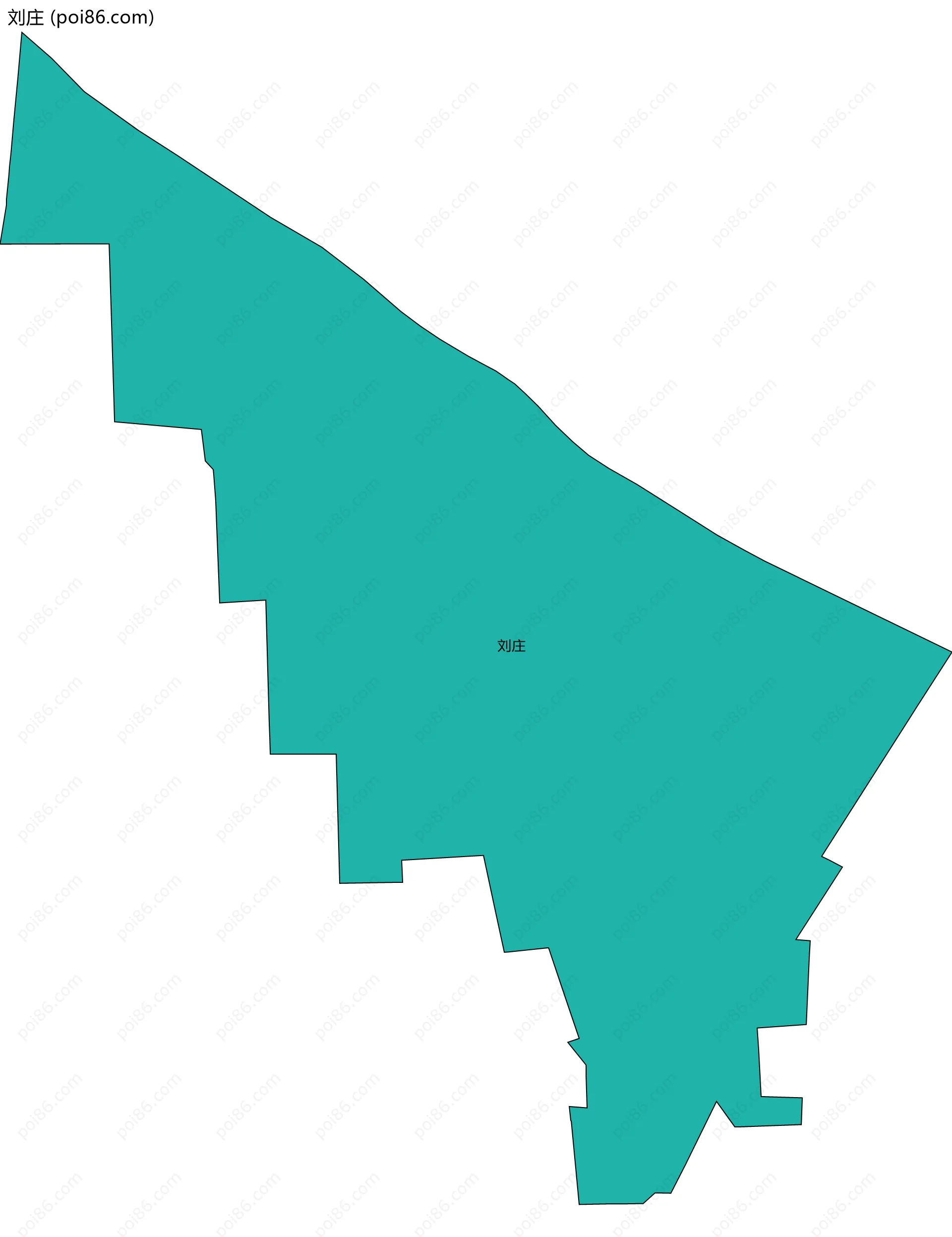 刘庄边界地图