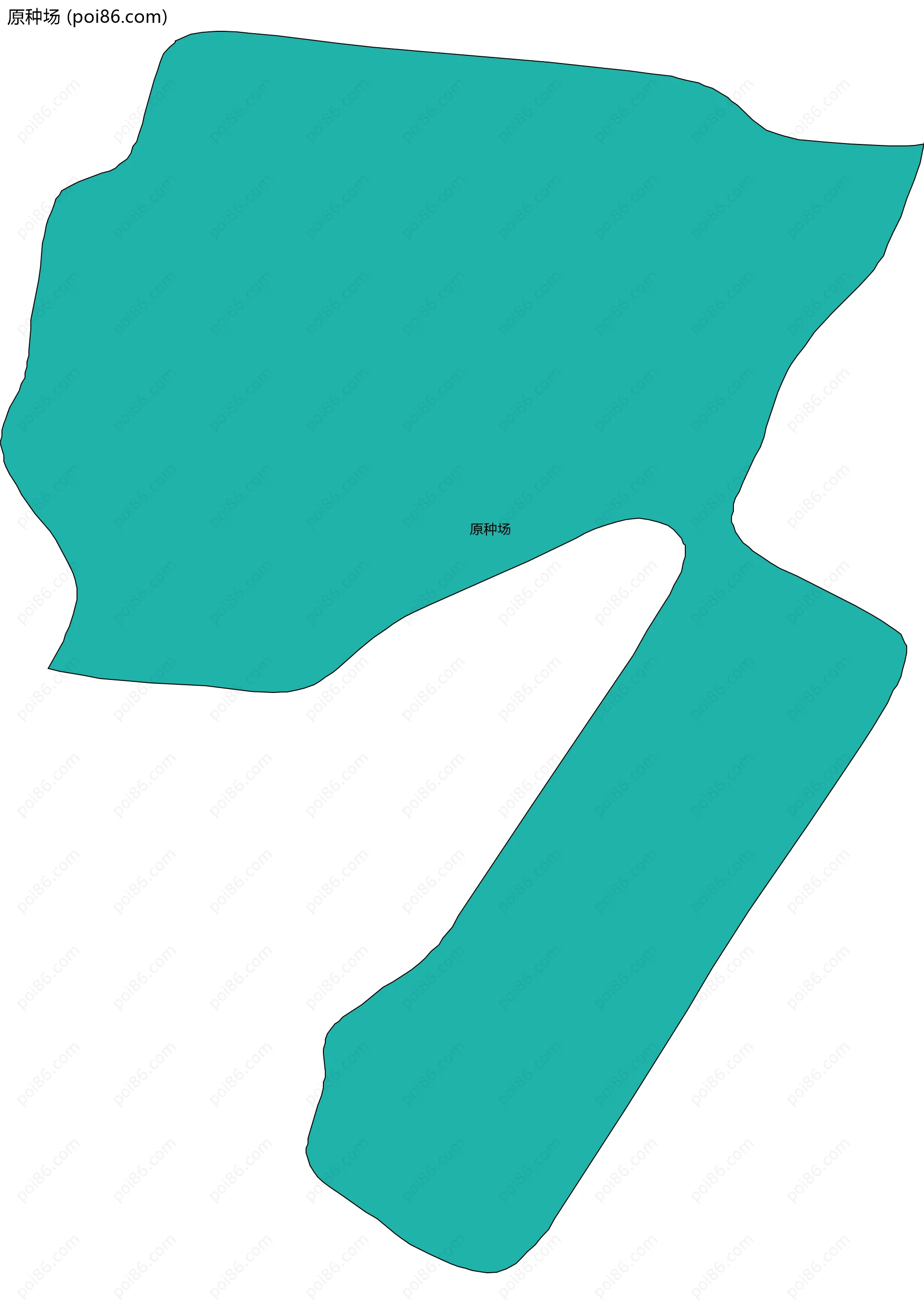 原种场边界地图