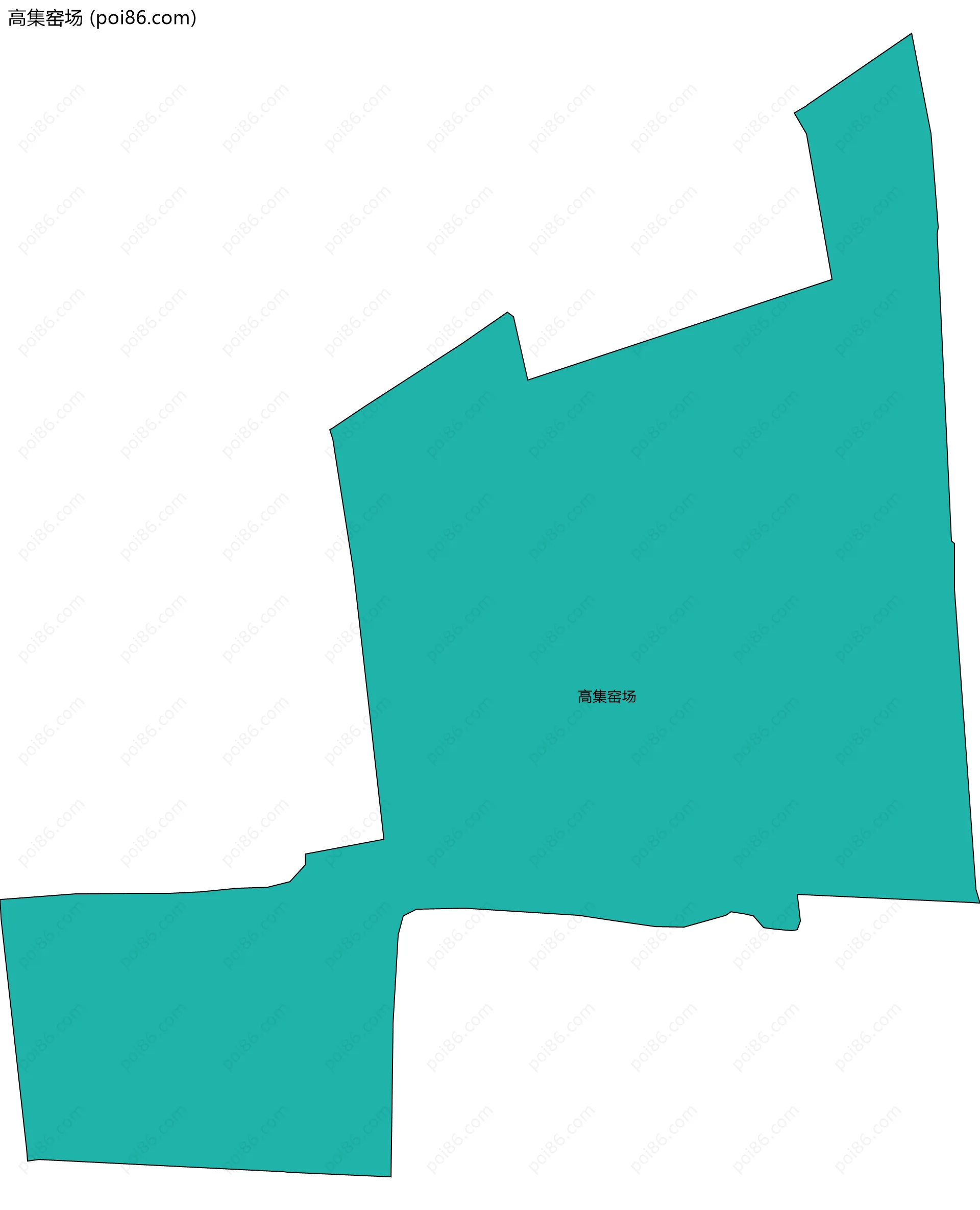 高集窑场边界地图