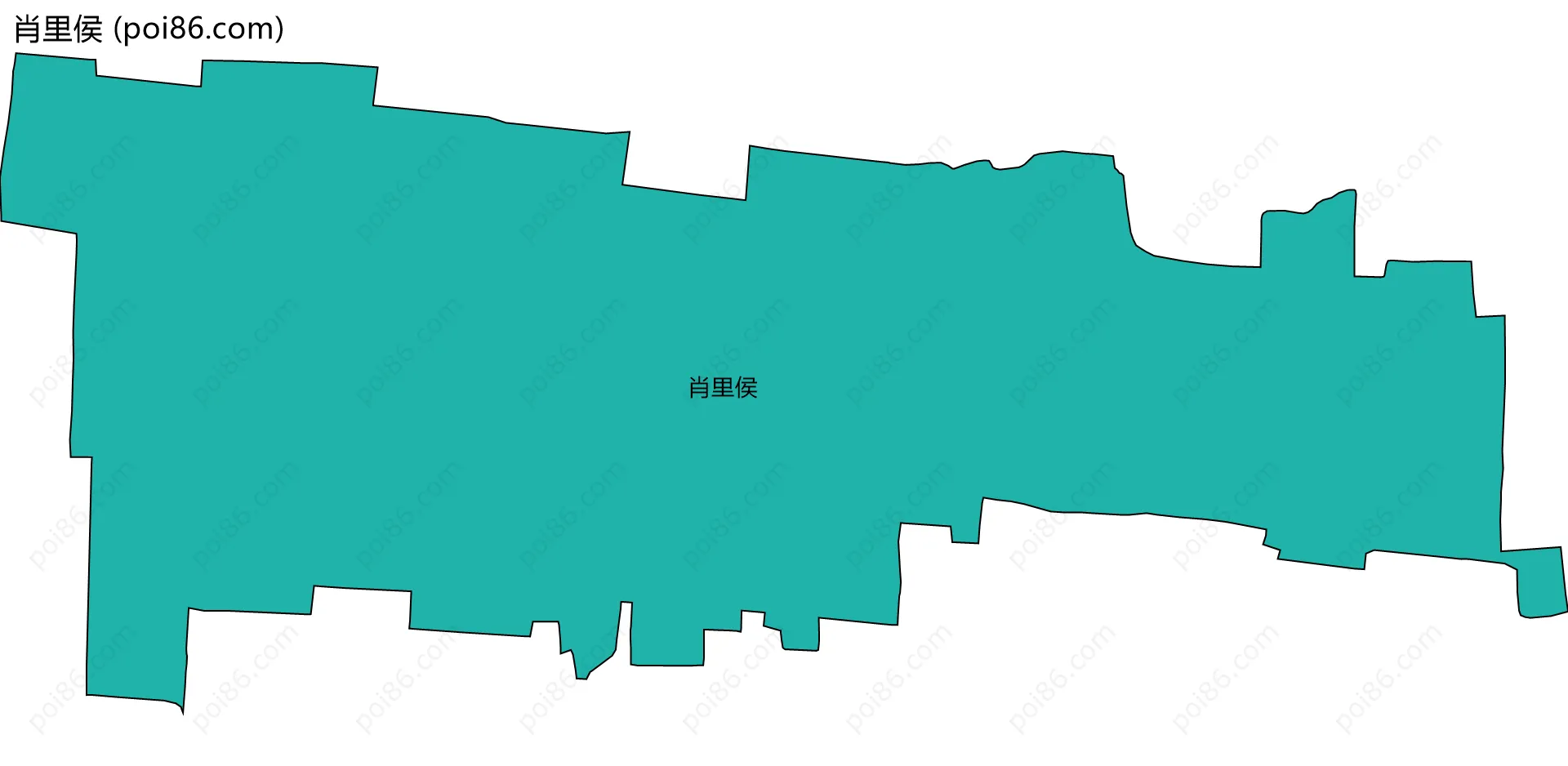 肖里侯边界地图