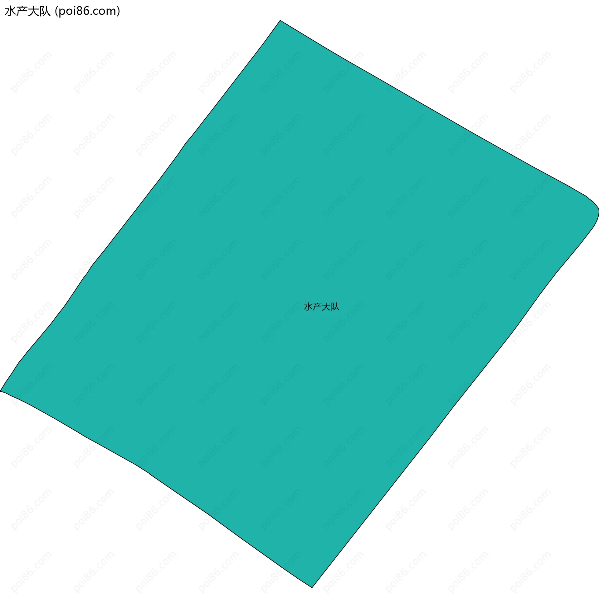 水产大队边界地图