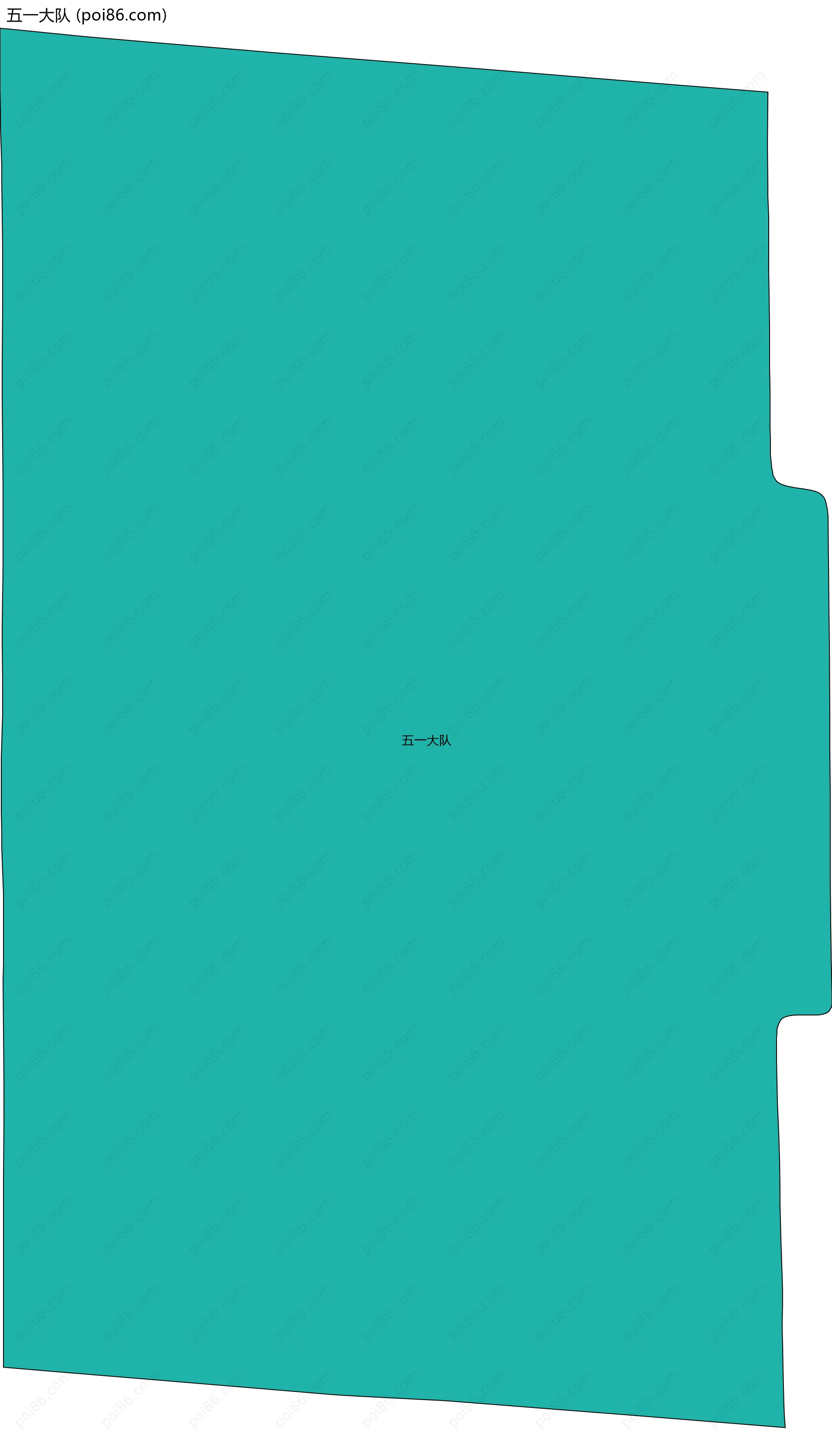 五一大队边界地图