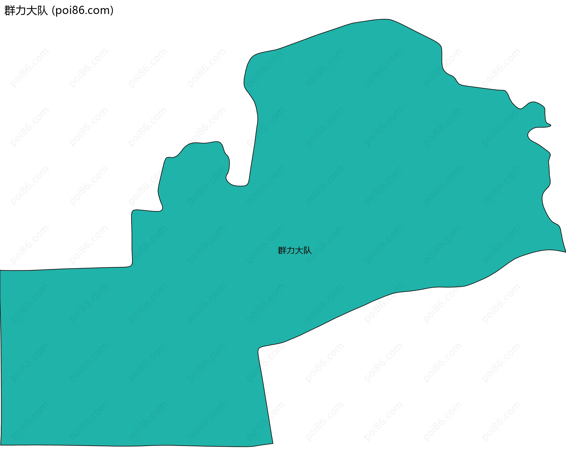 群力大队边界地图