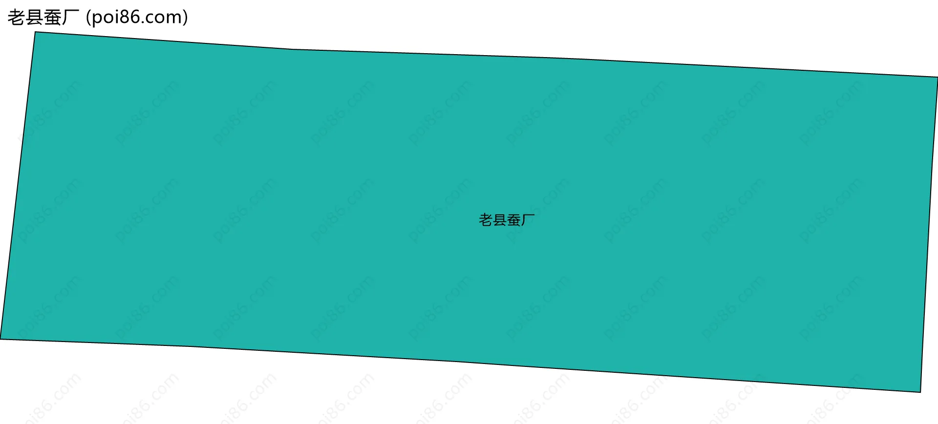 老县蚕厂边界地图