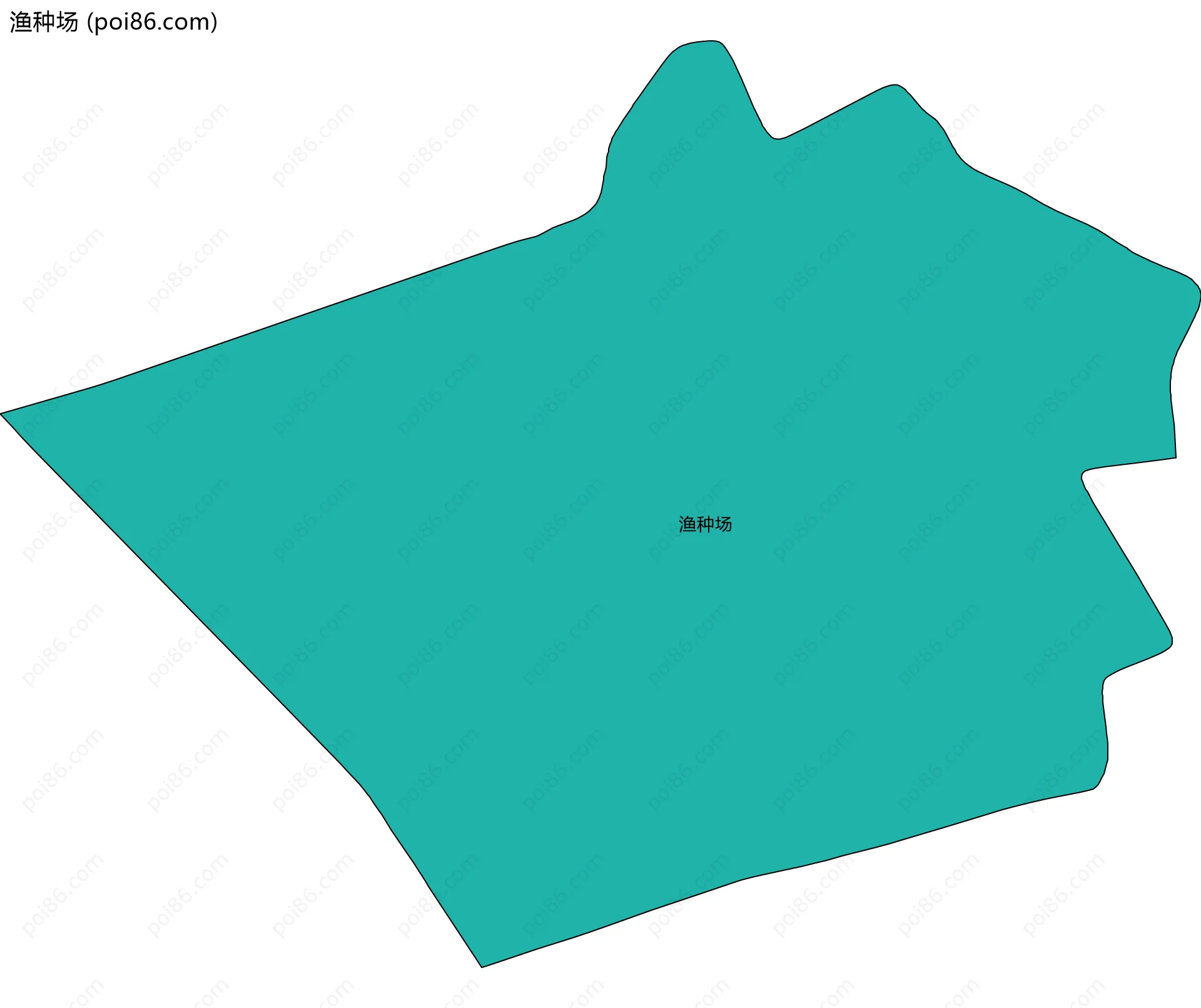 渔种场边界地图