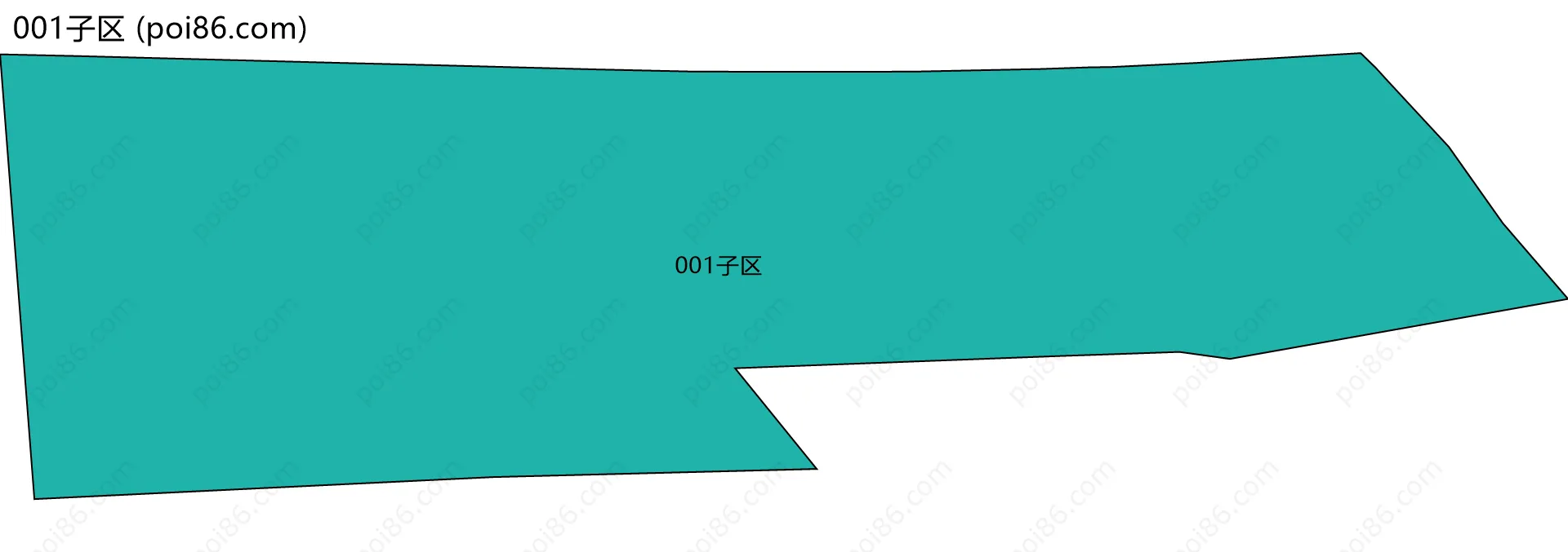 001子区边界地图